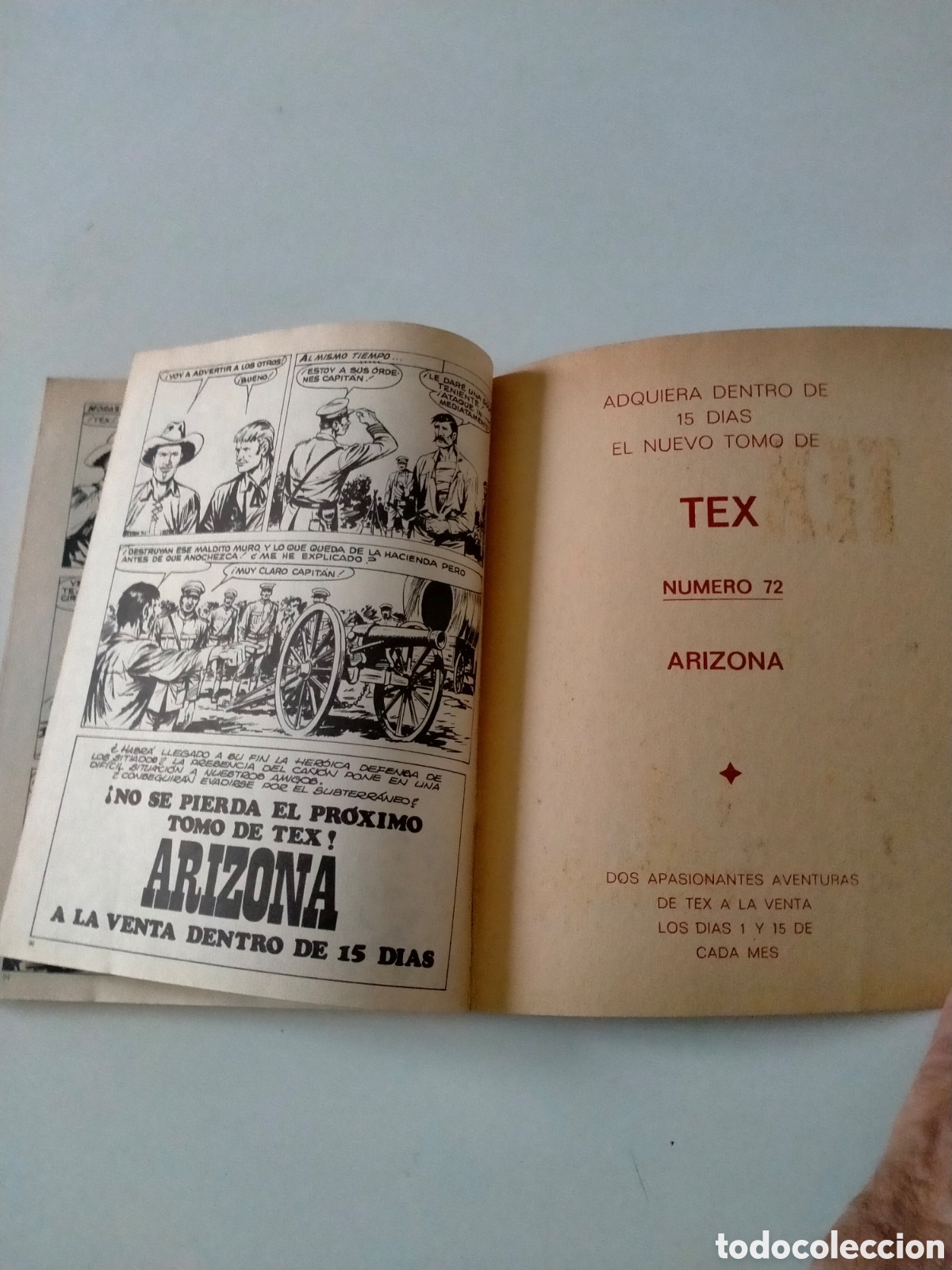 C&oacute;mics: TEX N&Uacute;MERO 71 BURU LAN EDICIONES A&Ntilde;O 1973 - Foto 10