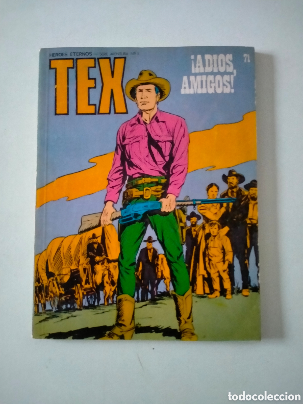 C&oacute;mics: TEX N&Uacute;MERO 71 BURU LAN EDICIONES A&Ntilde;O 1973 - Foto 1