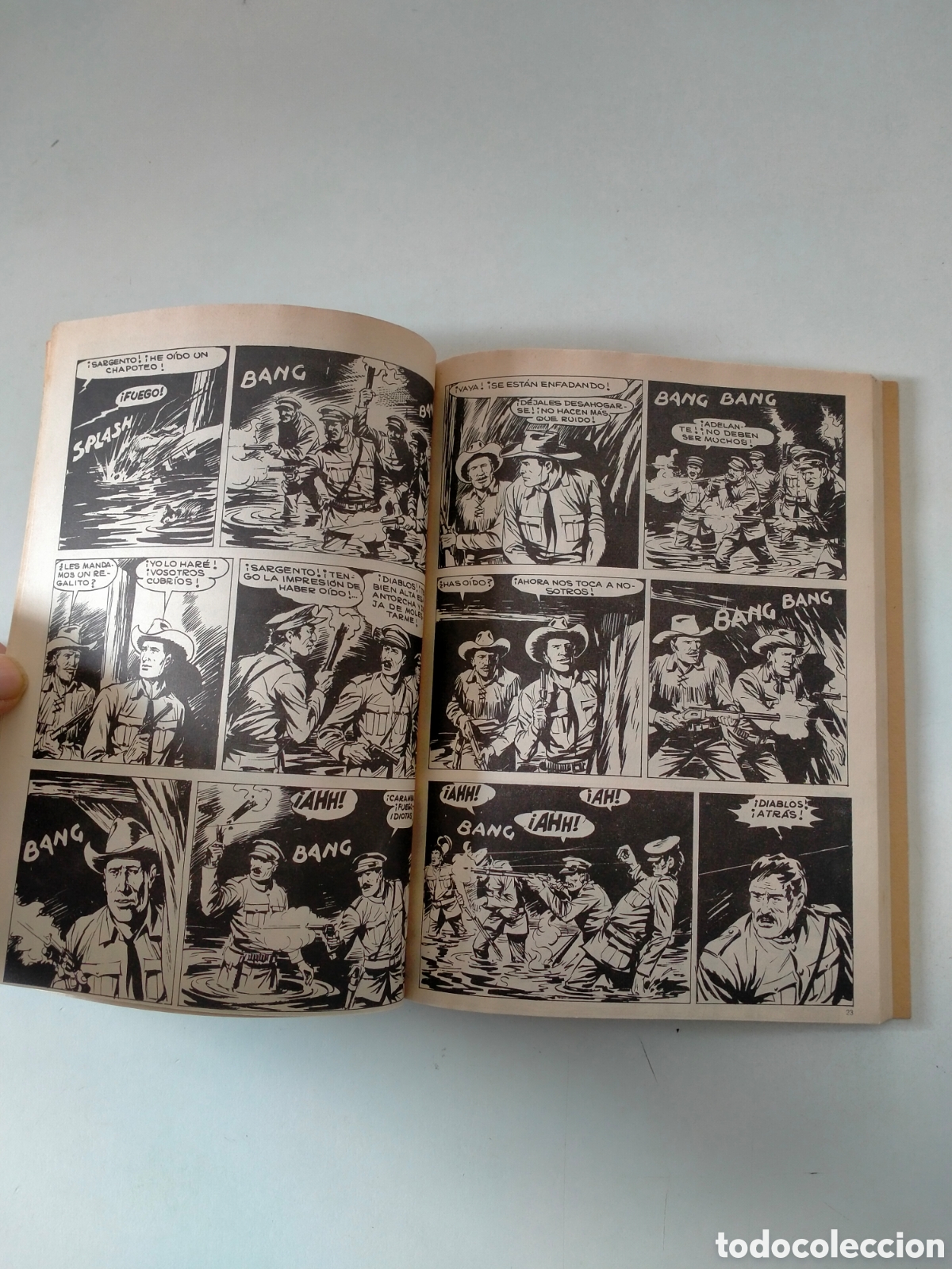 C&oacute;mics: TEX N&Uacute;MERO 72 BURU LAN EDICIONES A&Ntilde;O 1973 - Foto 6