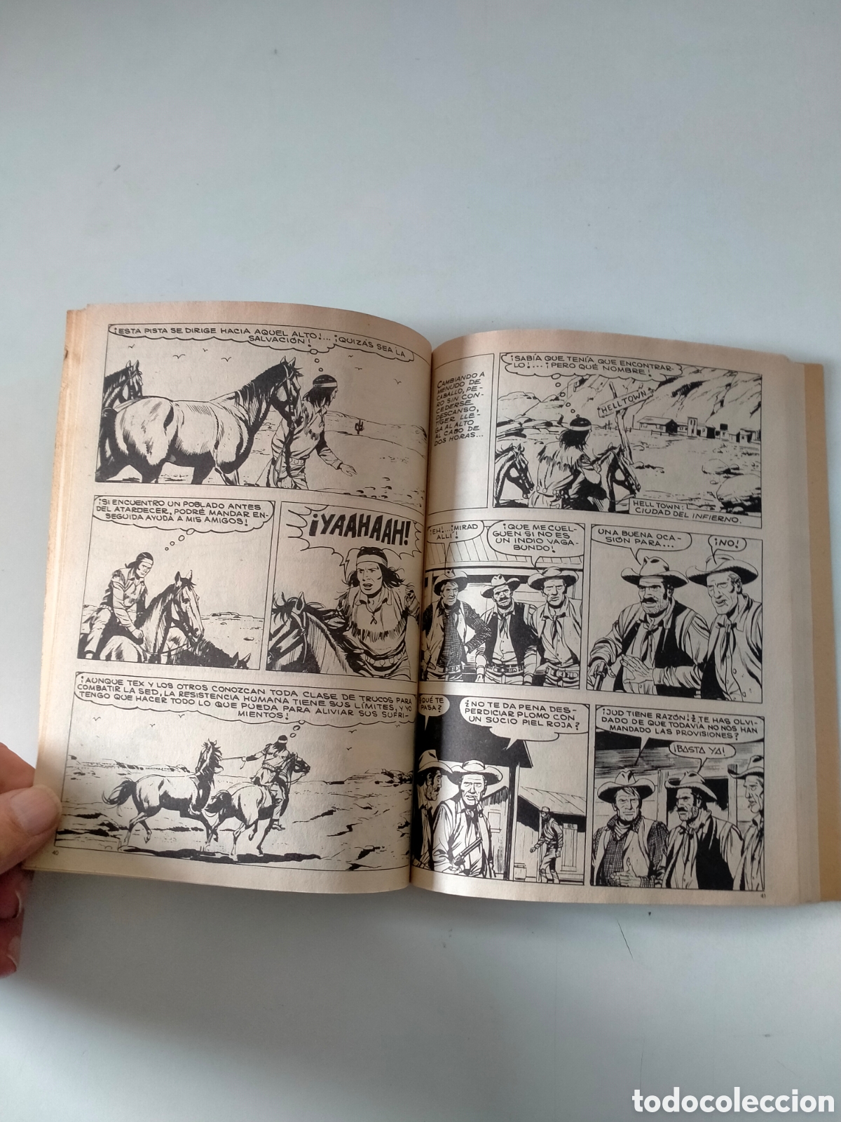 C&oacute;mics: TEX N&Uacute;MERO 72 BURU LAN EDICIONES A&Ntilde;O 1973 - Foto 7