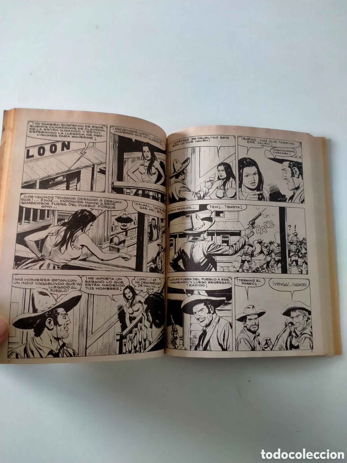 C&oacute;mics: TEX N&Uacute;MERO 72 BURU LAN EDICIONES A&Ntilde;O 1973 - Foto 8