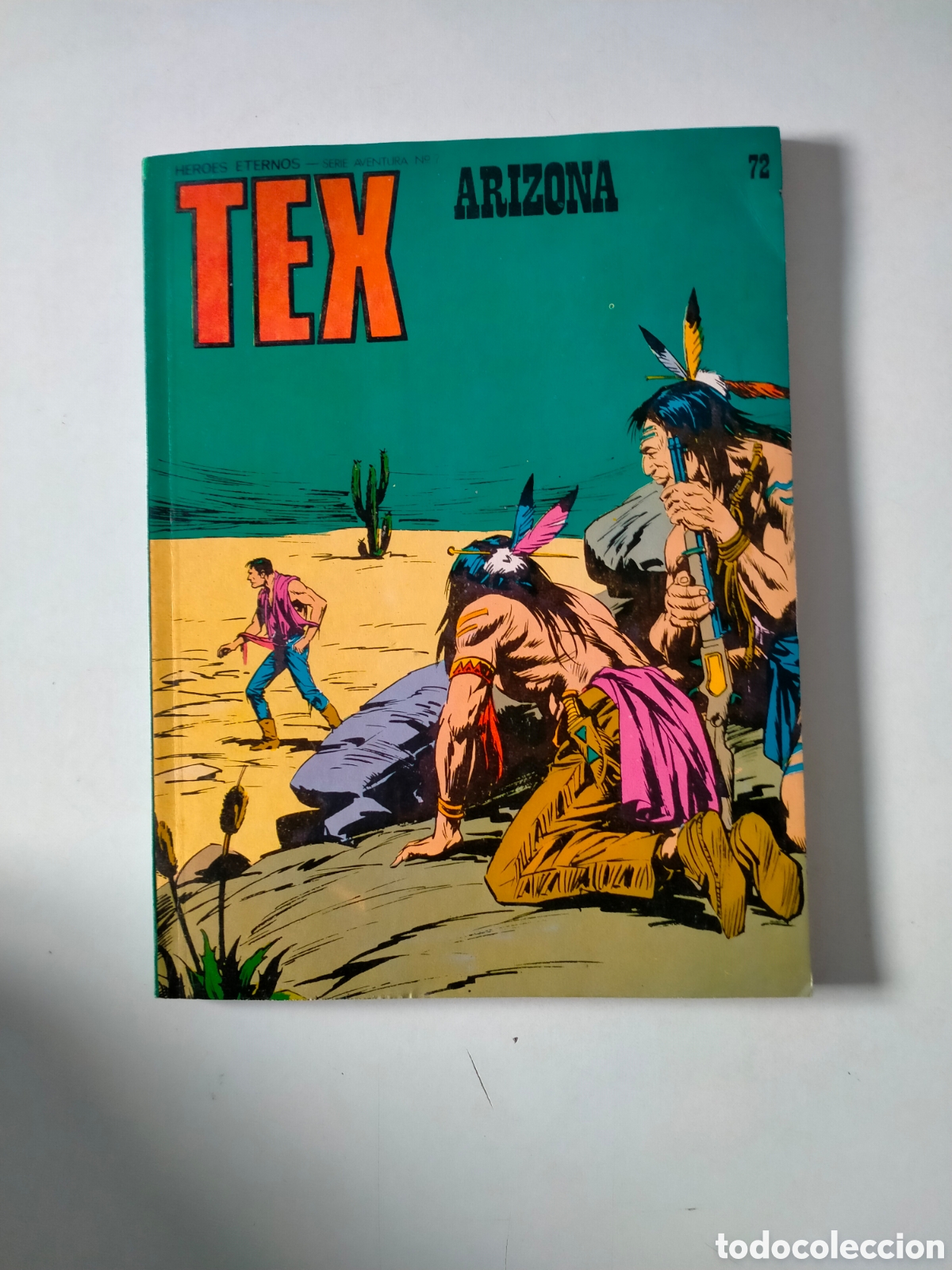 C&oacute;mics: TEX N&Uacute;MERO 72 BURU LAN EDICIONES A&Ntilde;O 1973