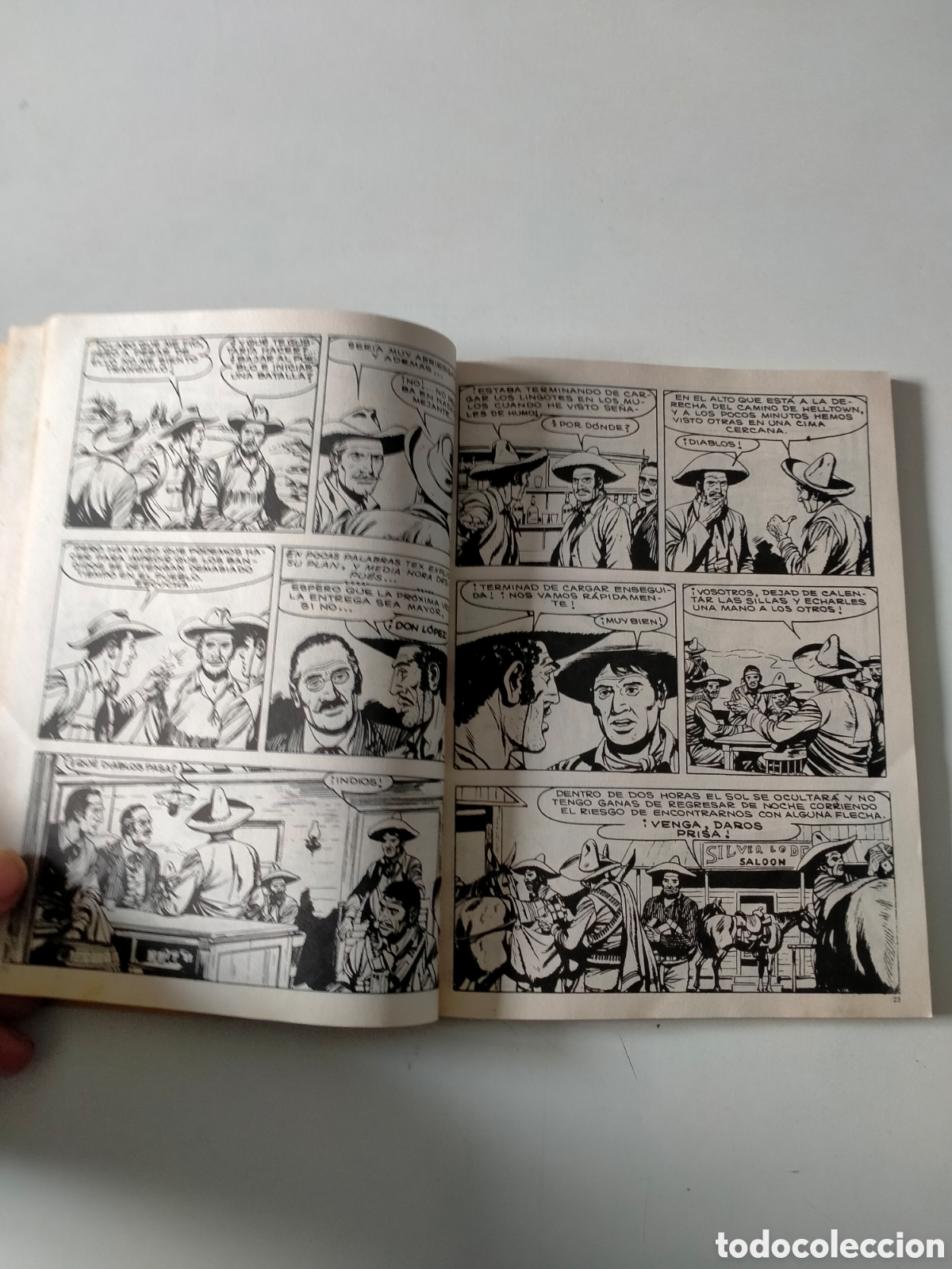 C&oacute;mics: TEX N&Uacute;MERO 73 BURU LAN EDICIONES A&Ntilde;O 1973 - Foto 7