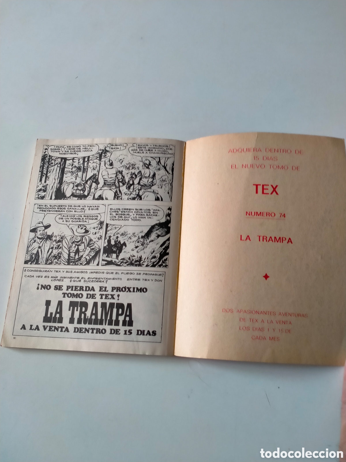 C&oacute;mics: TEX N&Uacute;MERO 73 BURU LAN EDICIONES A&Ntilde;O 1973 - Foto 10