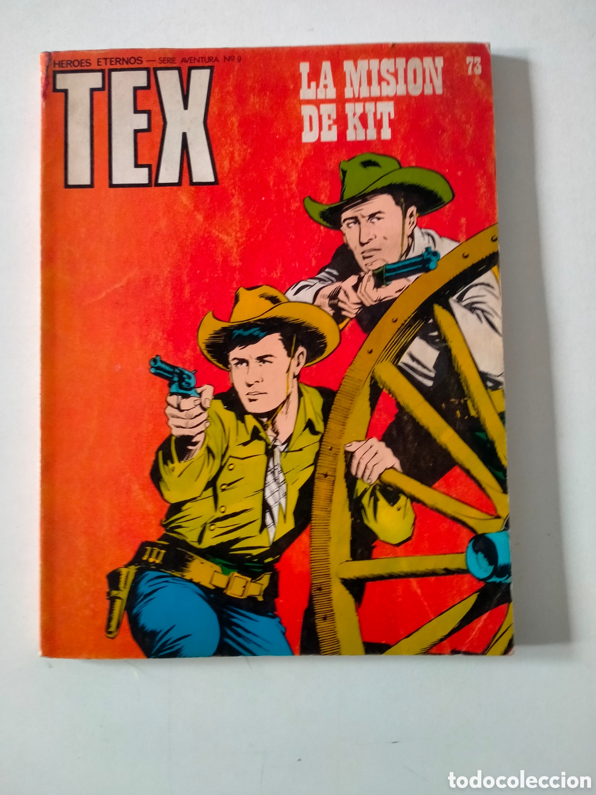 C&oacute;mics: TEX N&Uacute;MERO 73 BURU LAN EDICIONES A&Ntilde;O 1973