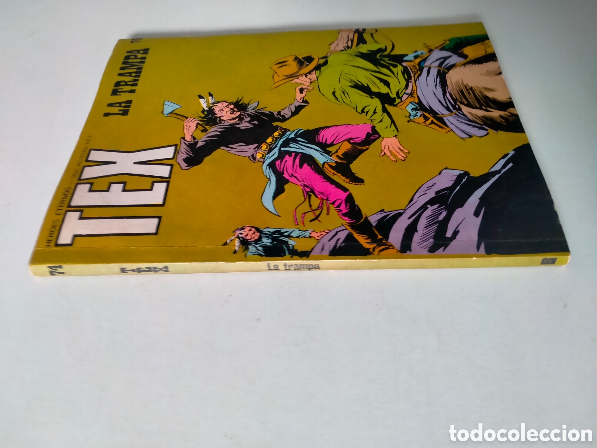 C&oacute;mics: TEX N&Uacute;MERO 74 BURU LAN EDICIONES A&Ntilde;O 1973 - Foto 3