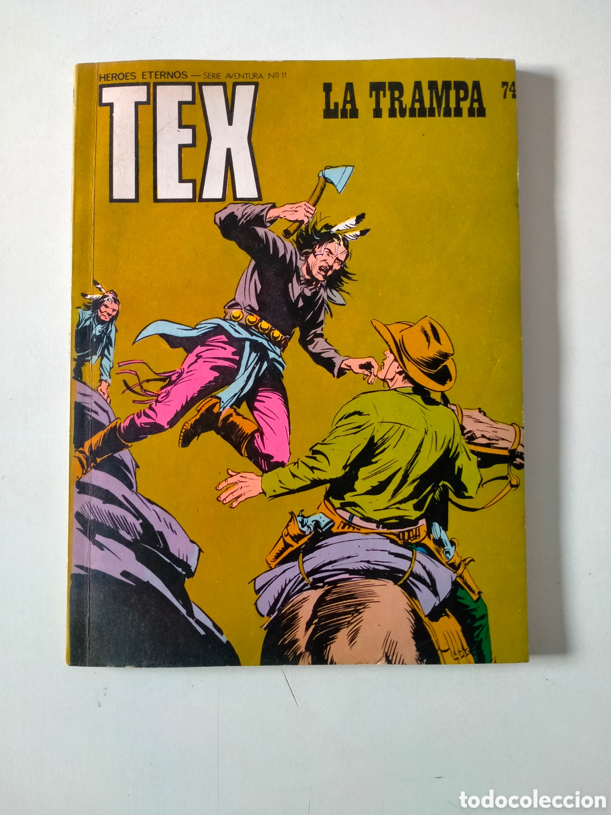 C&oacute;mics: TEX N&Uacute;MERO 74 BURU LAN EDICIONES A&Ntilde;O 1973 - Foto 1
