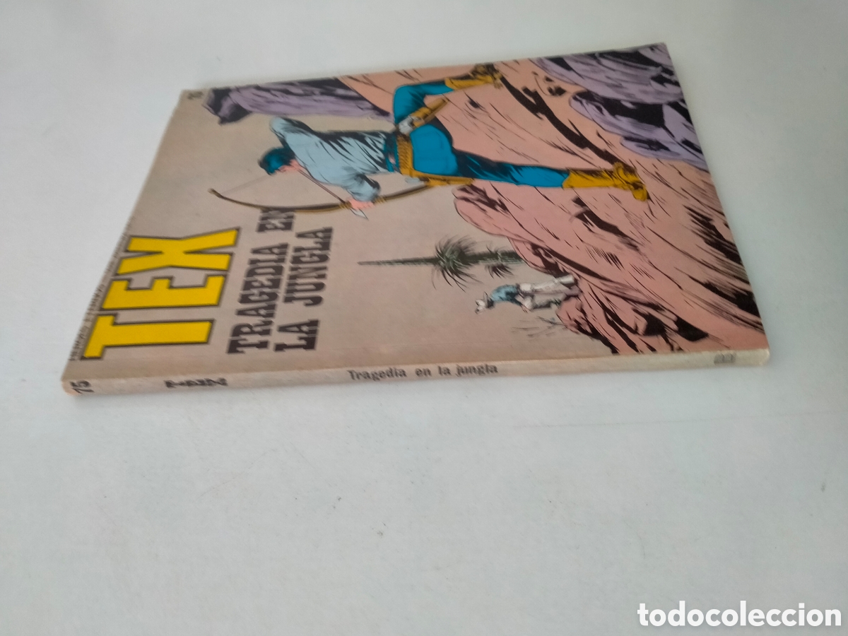 C&oacute;mics: TEX N&Uacute;MERO 75 BURU LAN EDICIONES A&Ntilde;O 1973 - Foto 3