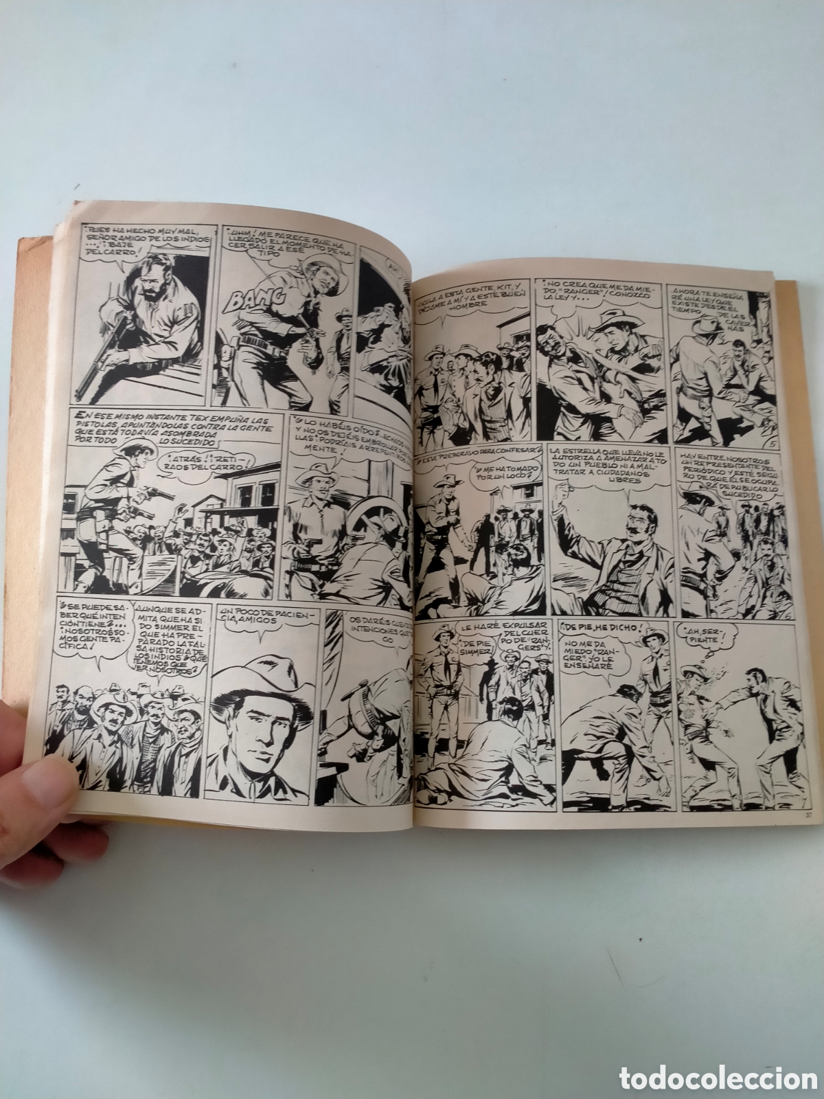C&oacute;mics: TEX N&Uacute;MERO 75 BURU LAN EDICIONES A&Ntilde;O 1973 - Foto 7