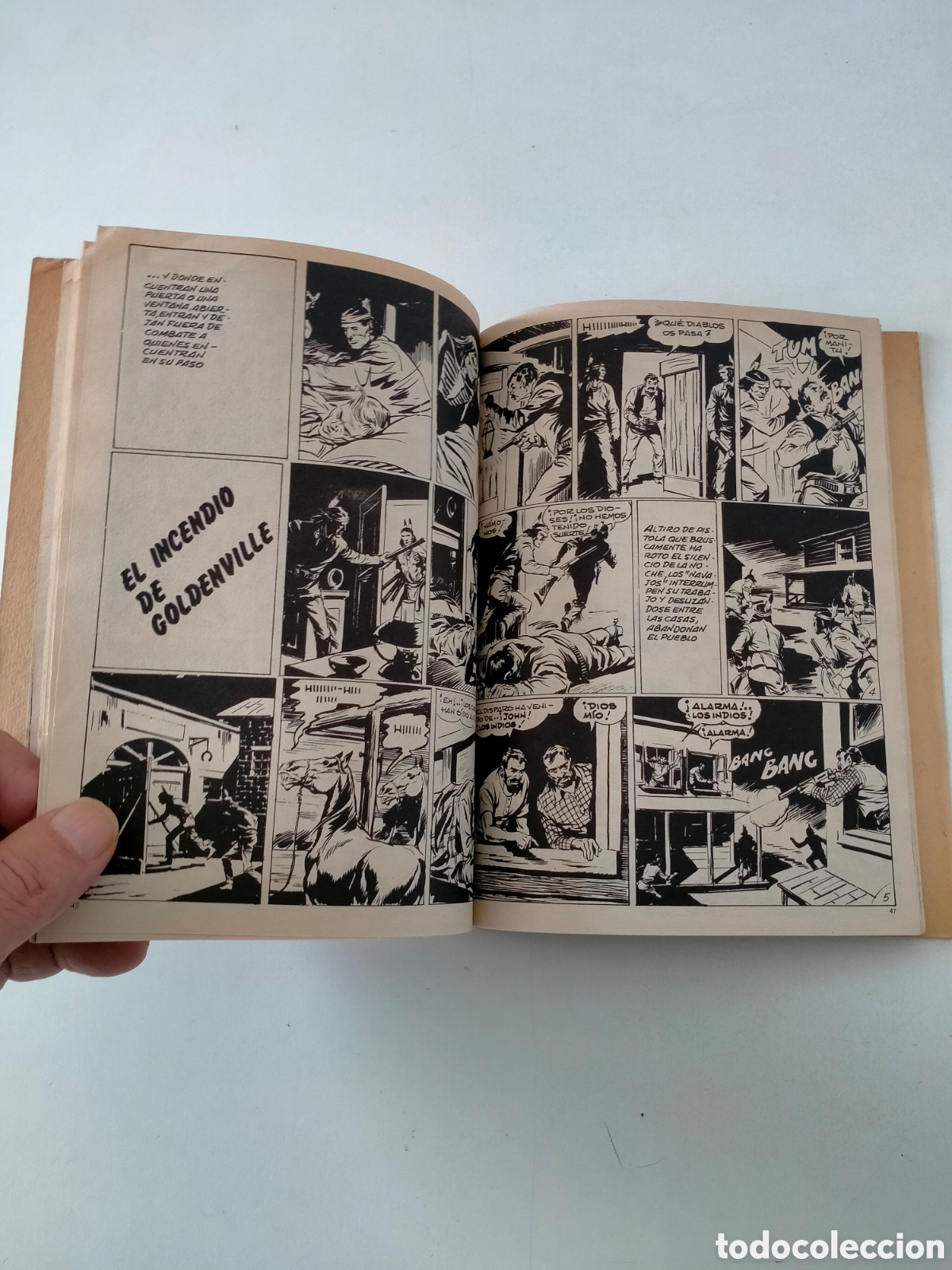 C&oacute;mics: TEX N&Uacute;MERO 75 BURU LAN EDICIONES A&Ntilde;O 1973 - Foto 8