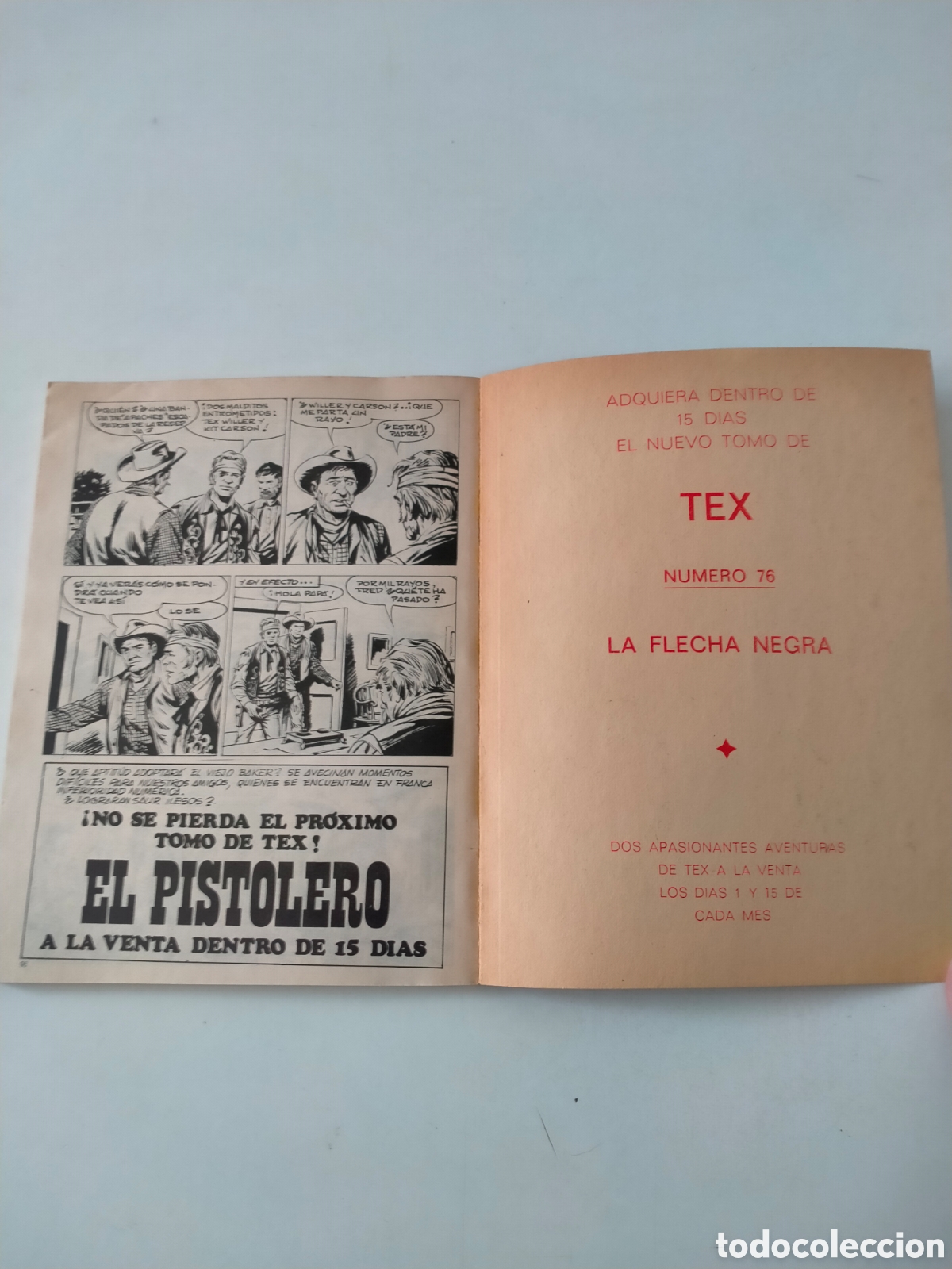 C&oacute;mics: TEX N&Uacute;MERO 75 BURU LAN EDICIONES A&Ntilde;O 1973 - Foto 10