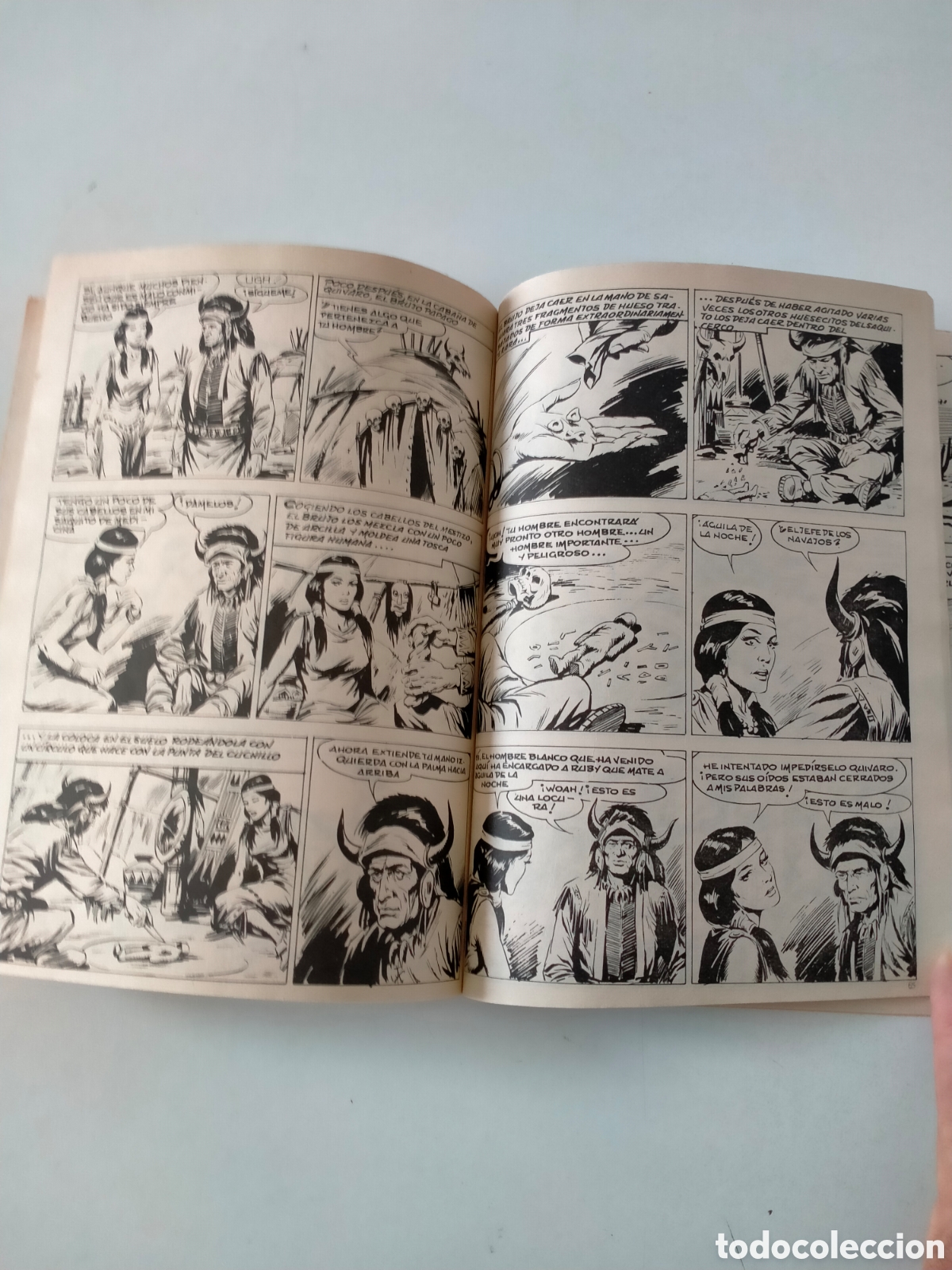 C&oacute;mics: TEX N&Uacute;MERO 76 BURU LAN EDICIONES A&Ntilde;O 1973 - Foto 8