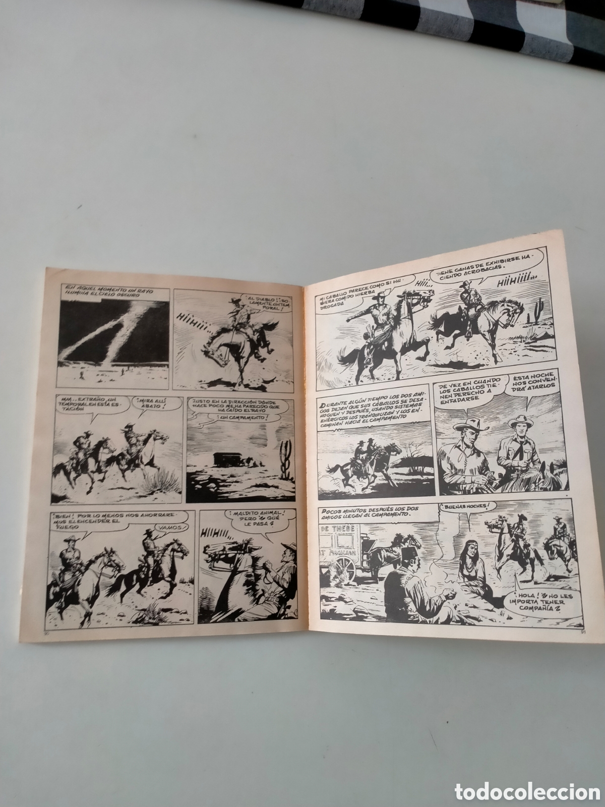 C&oacute;mics: TEX N&Uacute;MERO 76 BURU LAN EDICIONES A&Ntilde;O 1973 - Foto 9