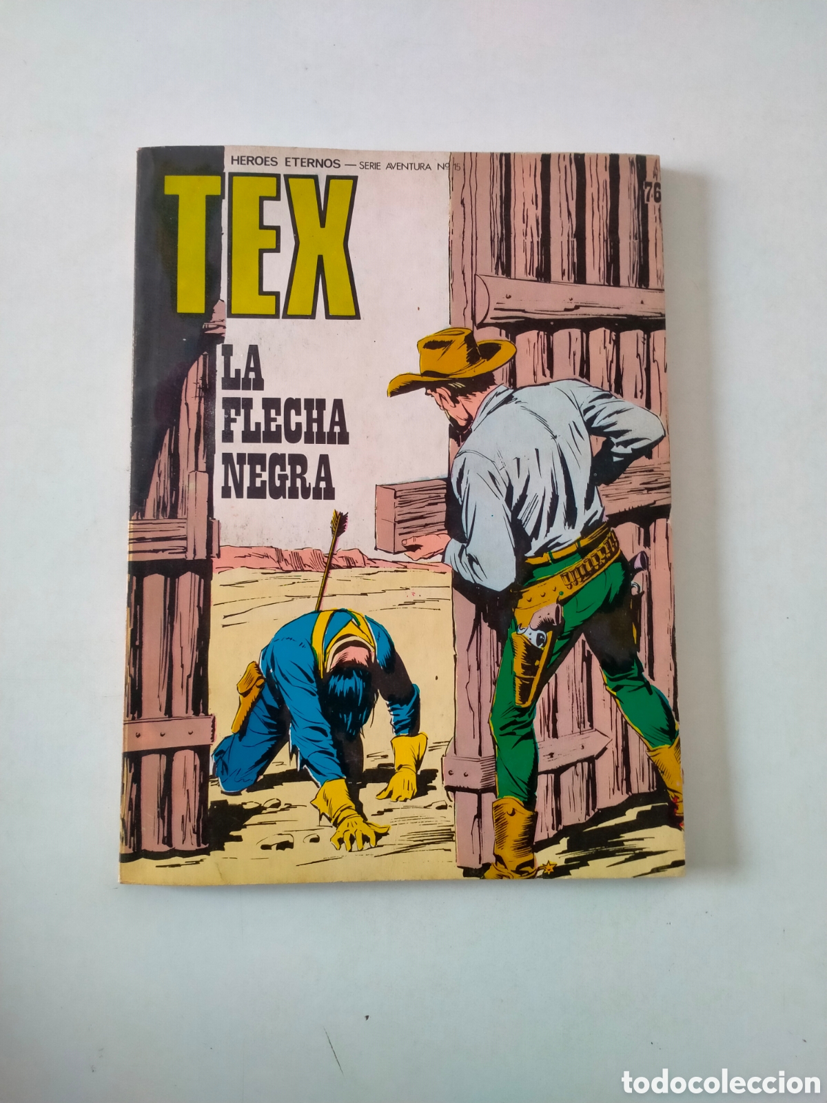 C&oacute;mics: TEX N&Uacute;MERO 76 BURU LAN EDICIONES A&Ntilde;O 1973 - Foto 1