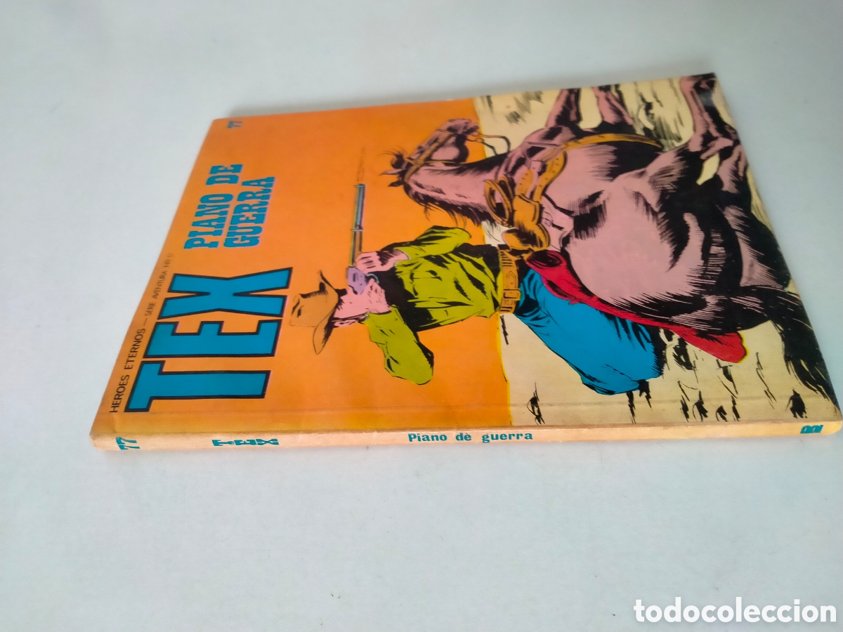 C&oacute;mics: TEX N&Uacute;MERO 77 BURU LAN EDICIONES A&Ntilde;O 1973 - Foto 3