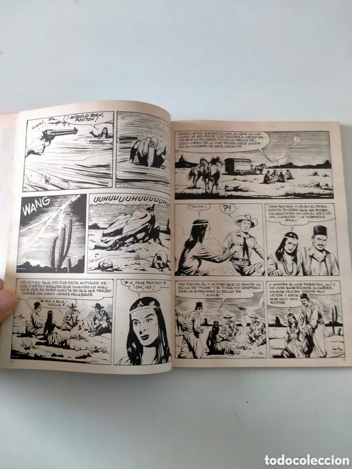 C&oacute;mics: TEX N&Uacute;MERO 77 BURU LAN EDICIONES A&Ntilde;O 1973 - Foto 6