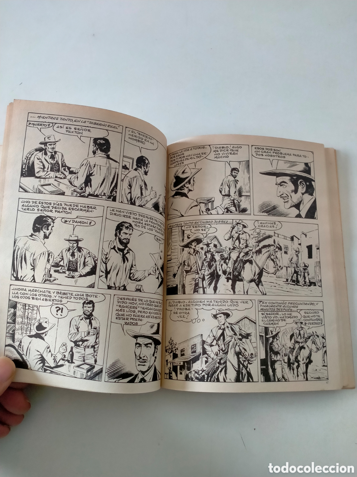 C&oacute;mics: TEX N&Uacute;MERO 77 BURU LAN EDICIONES A&Ntilde;O 1973 - Foto 8