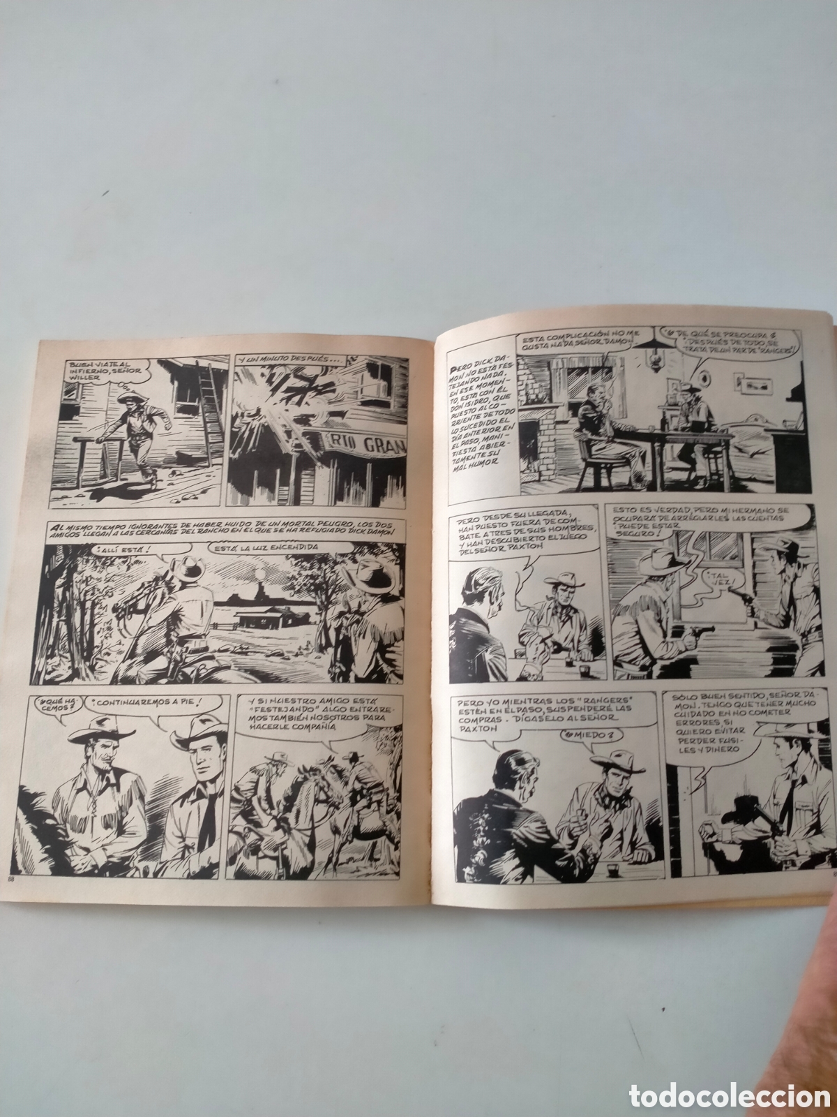 C&oacute;mics: TEX N&Uacute;MERO 77 BURU LAN EDICIONES A&Ntilde;O 1973 - Foto 9