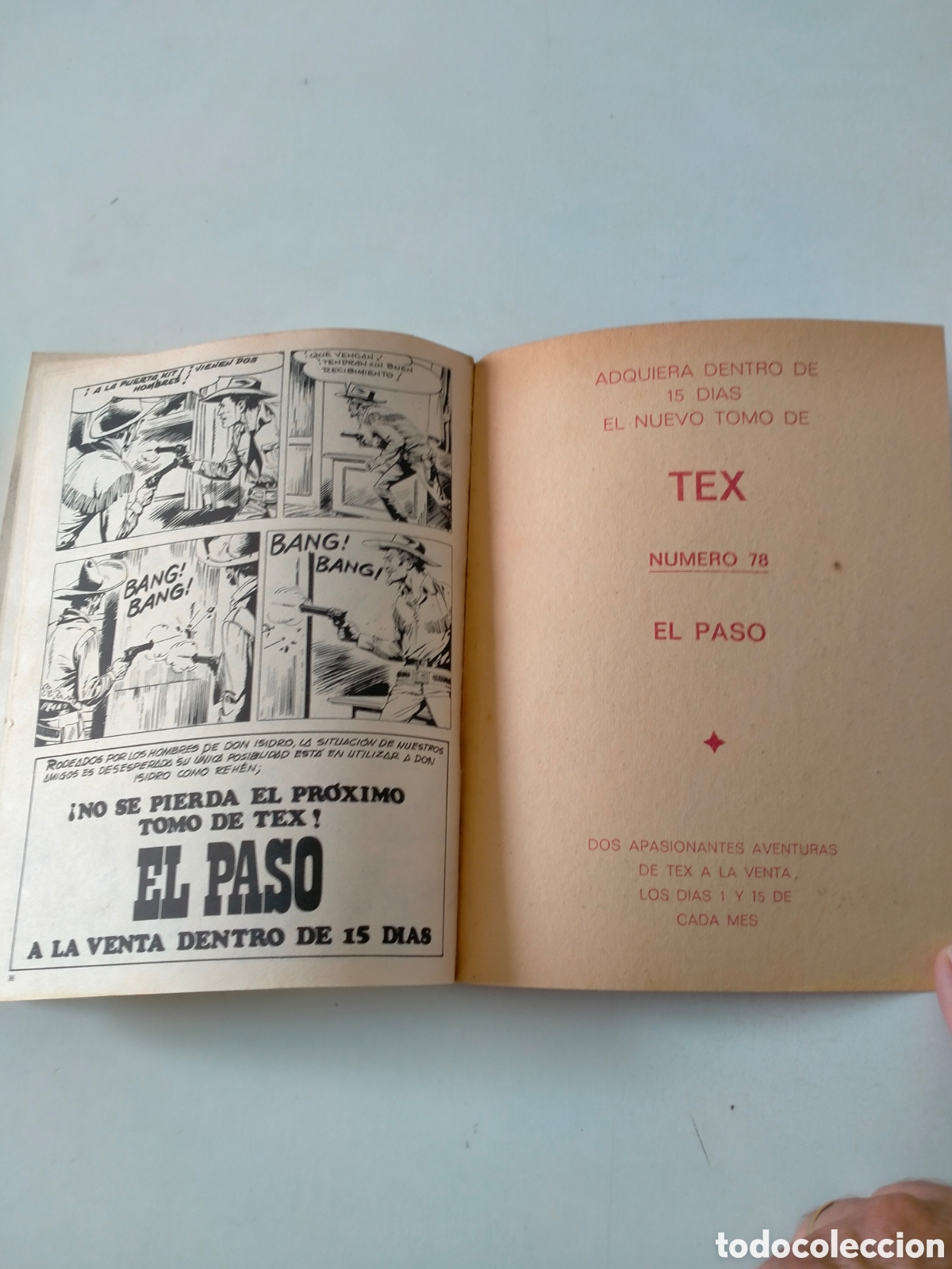 C&oacute;mics: TEX N&Uacute;MERO 77 BURU LAN EDICIONES A&Ntilde;O 1973 - Foto 10