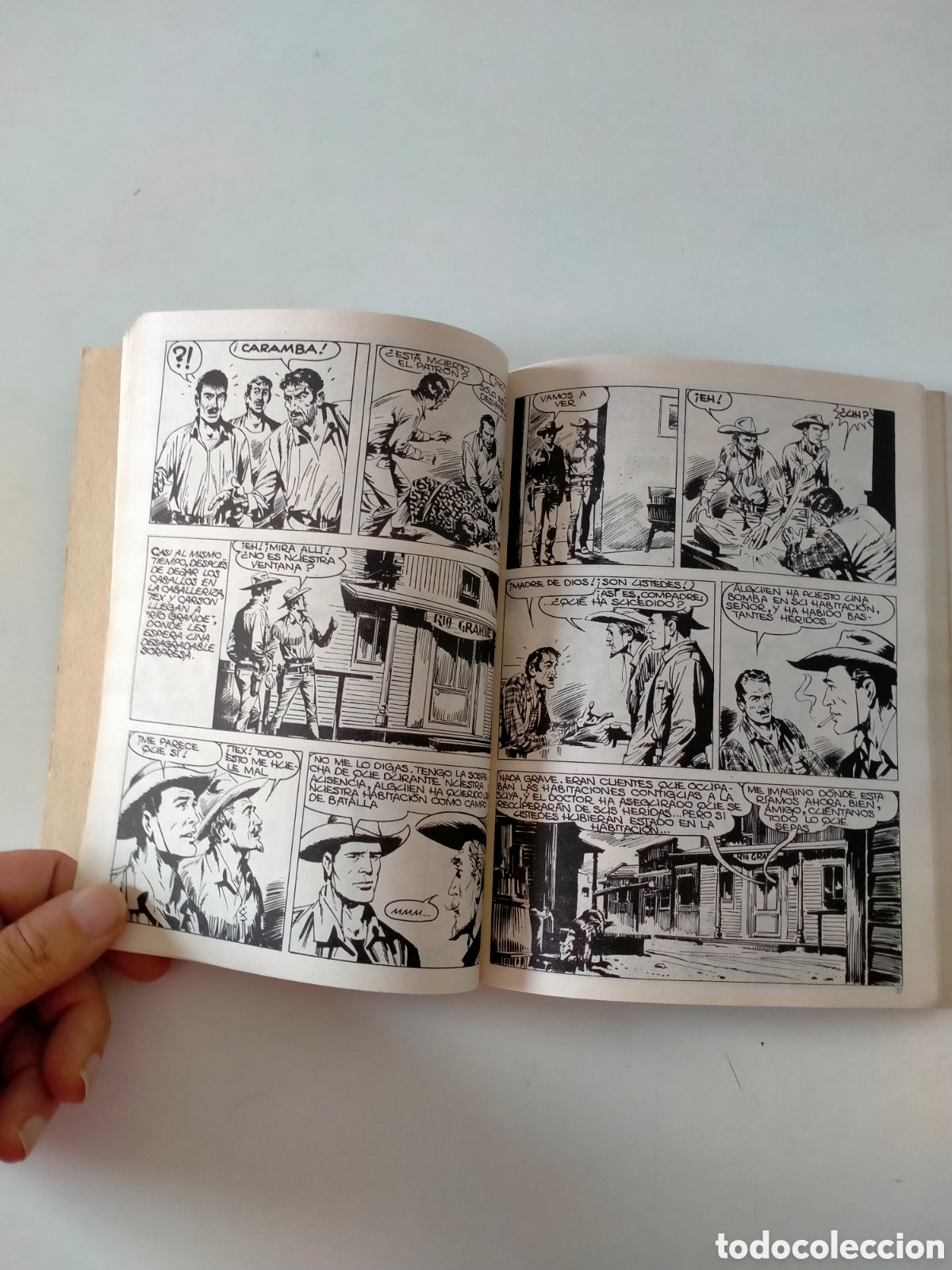 C&oacute;mics: TEX N&Uacute;MERO 78 BURU LAN EDICIONES A&Ntilde;O 1973 - Foto 7