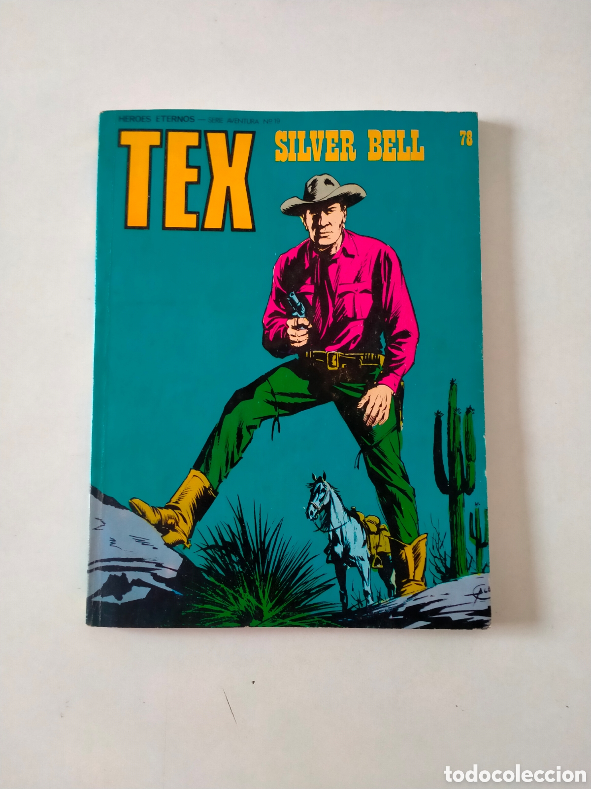 C&oacute;mics: TEX N&Uacute;MERO 78 BURU LAN EDICIONES A&Ntilde;O 1973