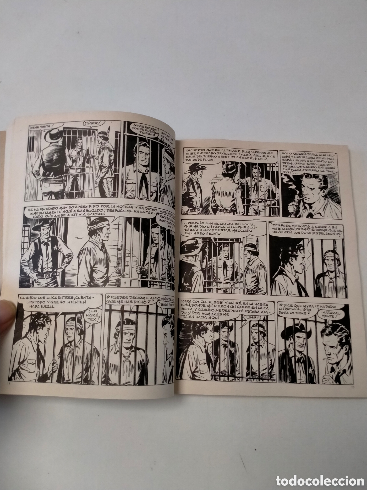 C&oacute;mics: TEX N&Uacute;MERO 79 BURU LAN EDICIONES A&Ntilde;O 1974 - Foto 6