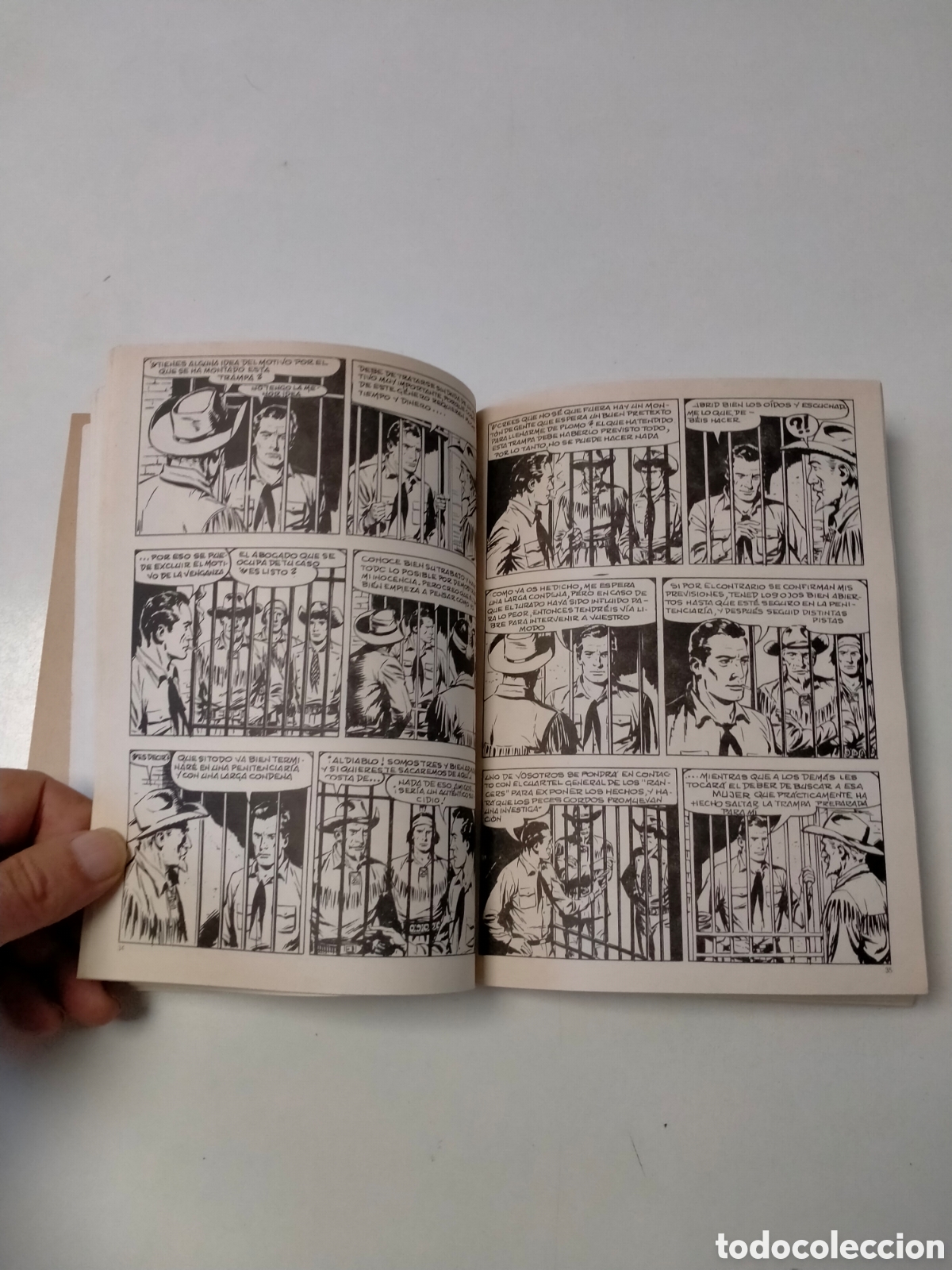 C&oacute;mics: TEX N&Uacute;MERO 79 BURU LAN EDICIONES A&Ntilde;O 1974 - Foto 7