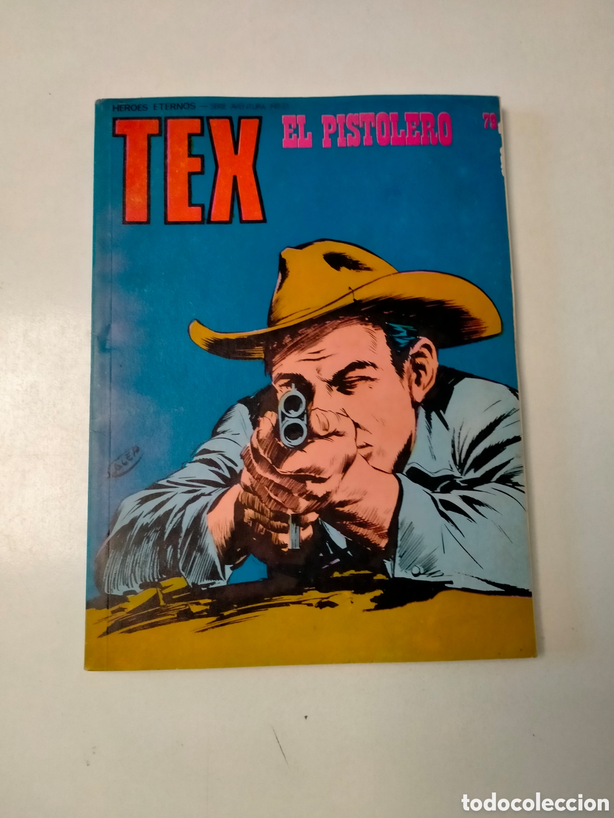 C&oacute;mics: TEX N&Uacute;MERO 79 BURU LAN EDICIONES A&Ntilde;O 1974 - Foto 1