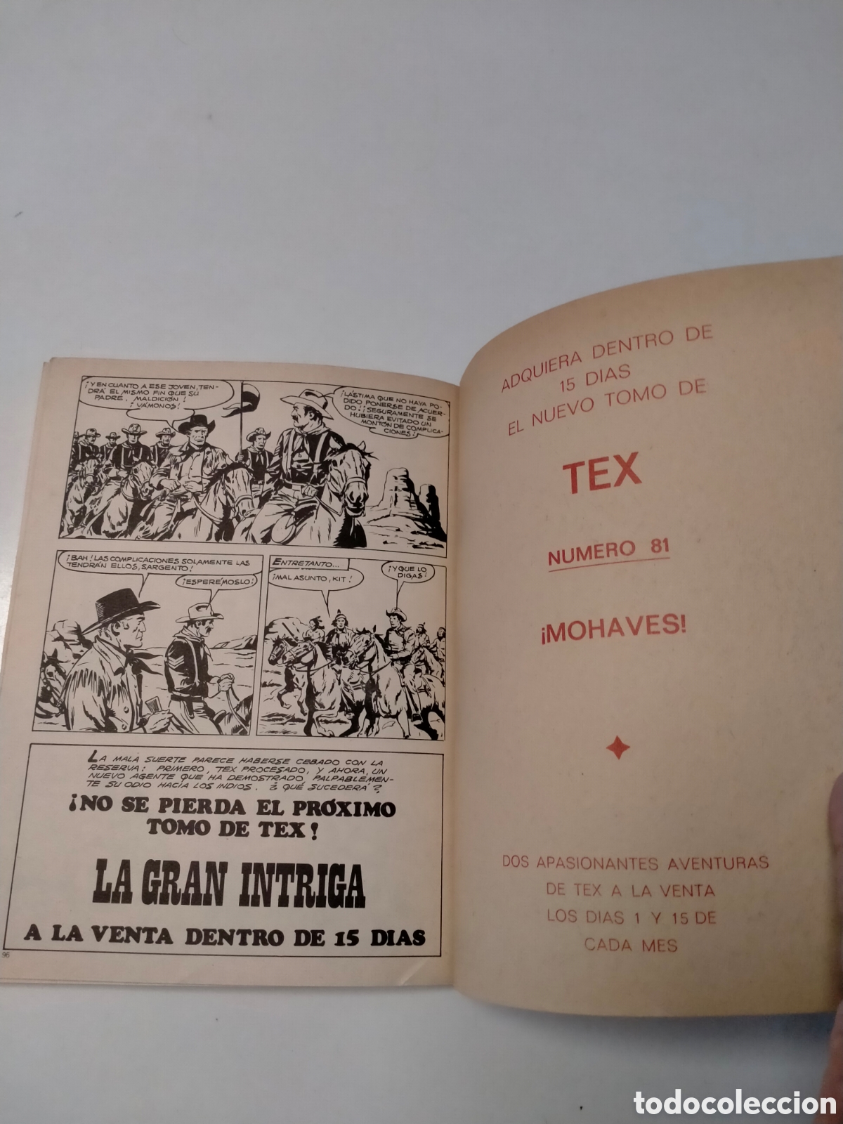 C&oacute;mics: TEX N&Uacute;MERO 80 BURU LAN EDICIONES A&Ntilde;O 1974 - Foto 10