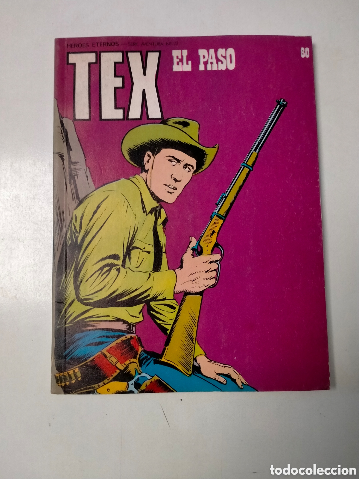 C&oacute;mics: TEX N&Uacute;MERO 80 BURU LAN EDICIONES A&Ntilde;O 1974