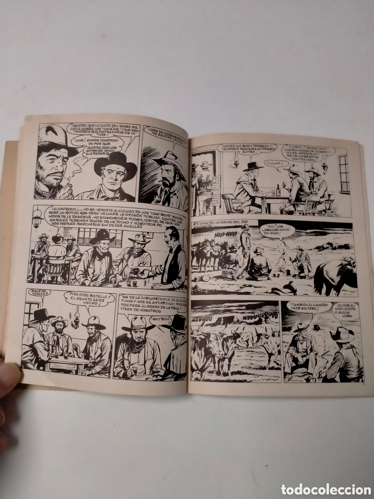C&oacute;mics: TEX N&Uacute;MERO 81 BURU LAN EDICIONES A&Ntilde;O 1974 - Foto 7
