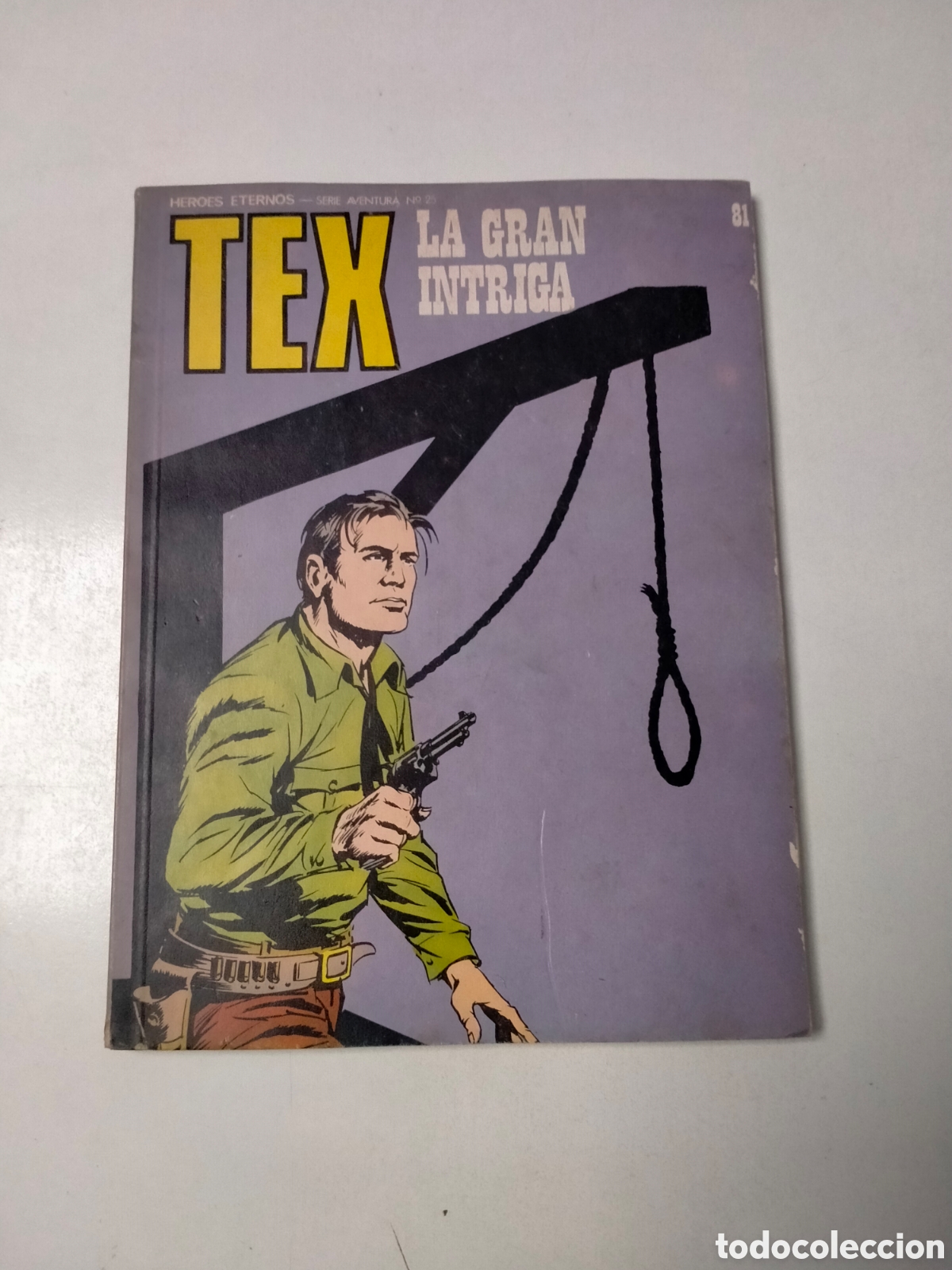C&oacute;mics: TEX N&Uacute;MERO 81 BURU LAN EDICIONES A&Ntilde;O 1974