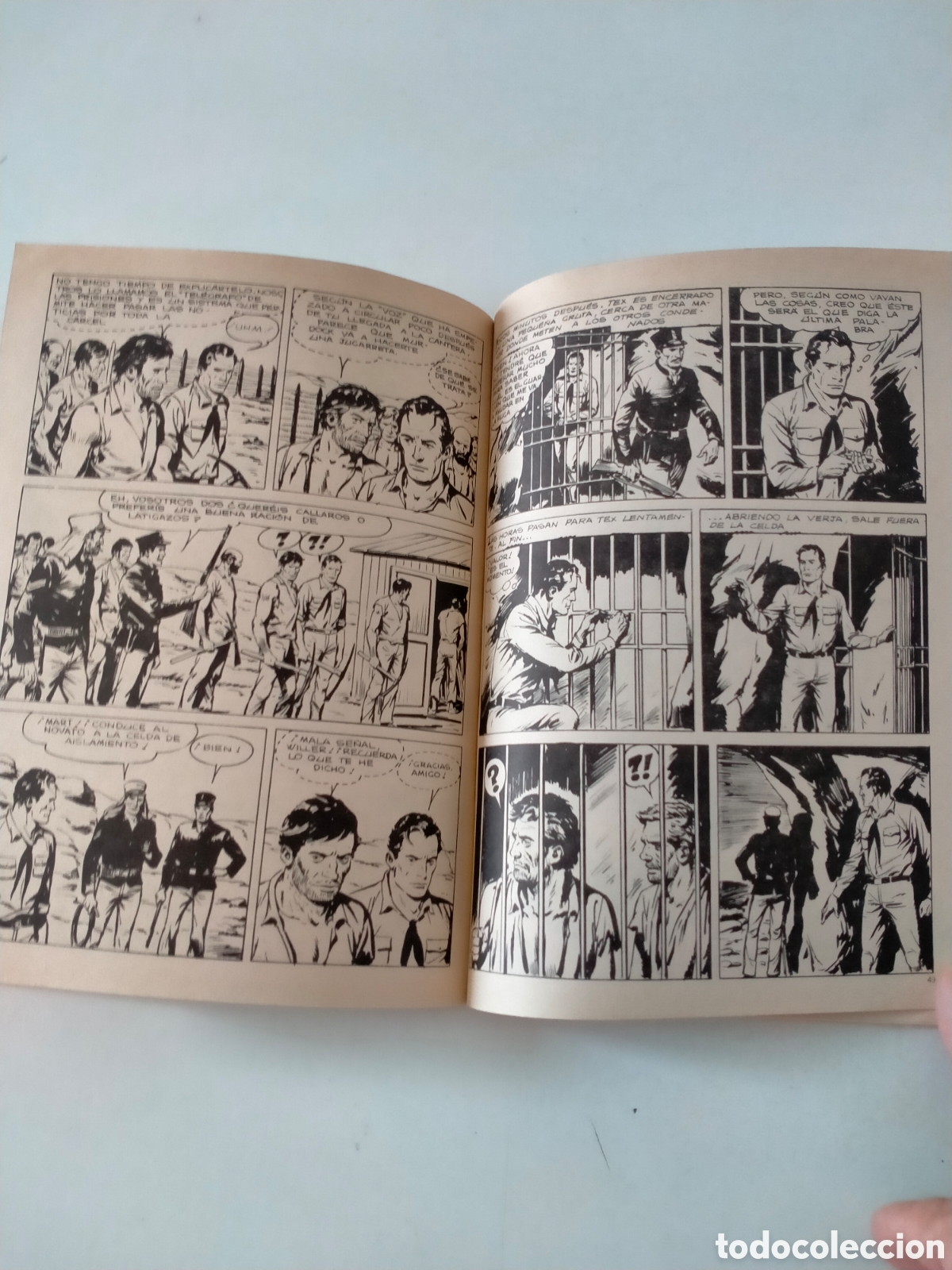 C&oacute;mics: TEX N&Uacute;MERO 82 BURU LAN EDICIONES A&Ntilde;O 1974 - Foto 8