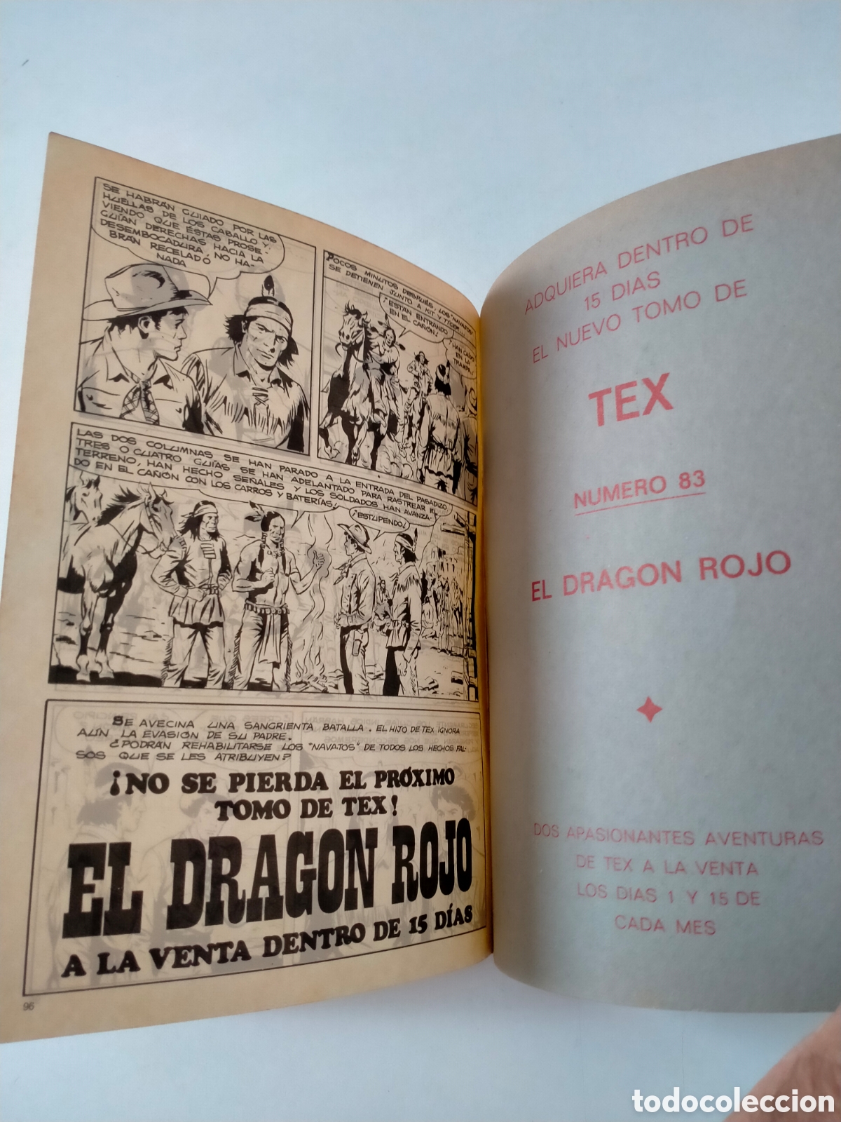 C&oacute;mics: TEX N&Uacute;MERO 82 BURU LAN EDICIONES A&Ntilde;O 1974 - Foto 10