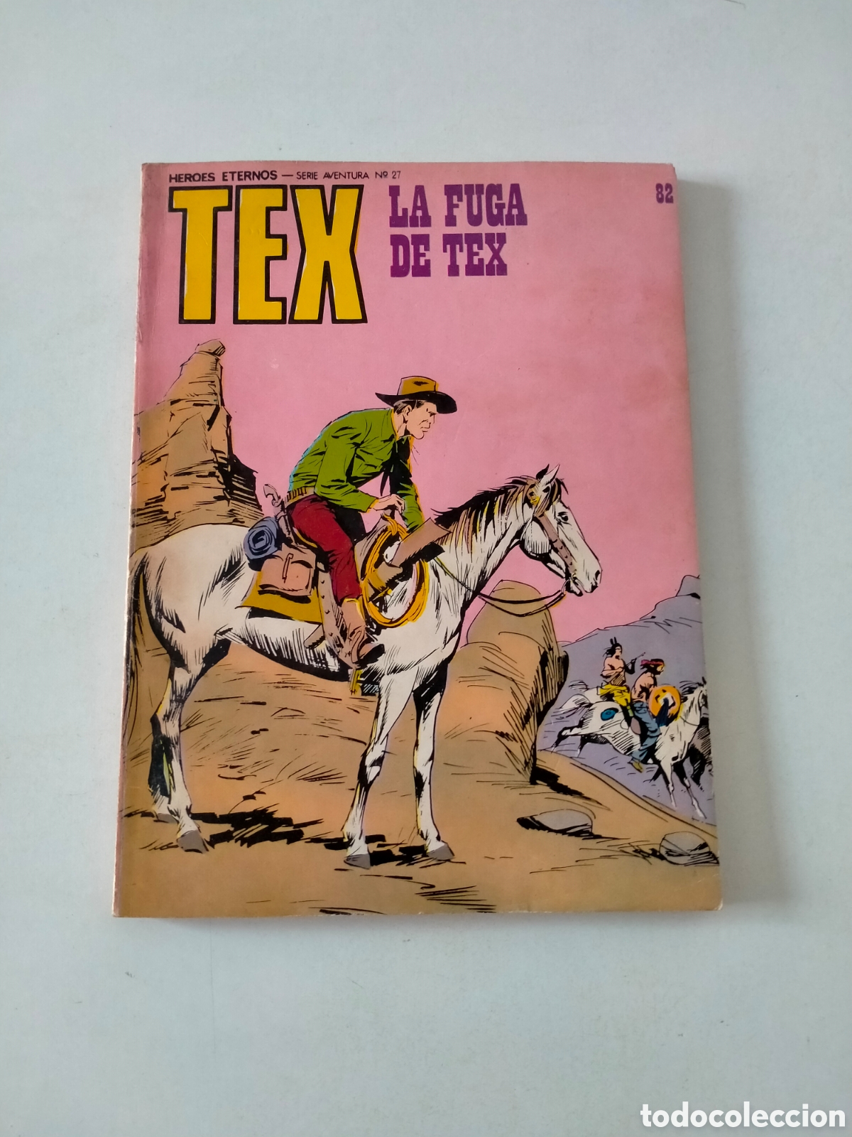 C&oacute;mics: TEX N&Uacute;MERO 82 BURU LAN EDICIONES A&Ntilde;O 1974