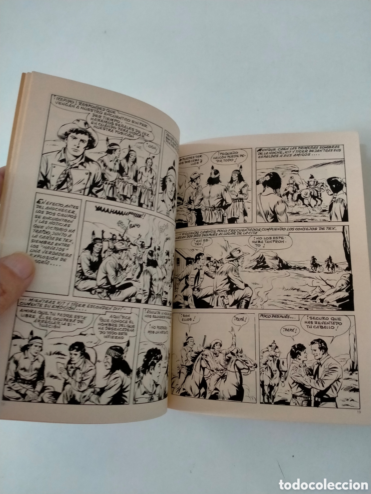 C&oacute;mics: TEX N&Uacute;MERO 83 BURU LAN EDICIONES A&Ntilde;O 1974 - Foto 7