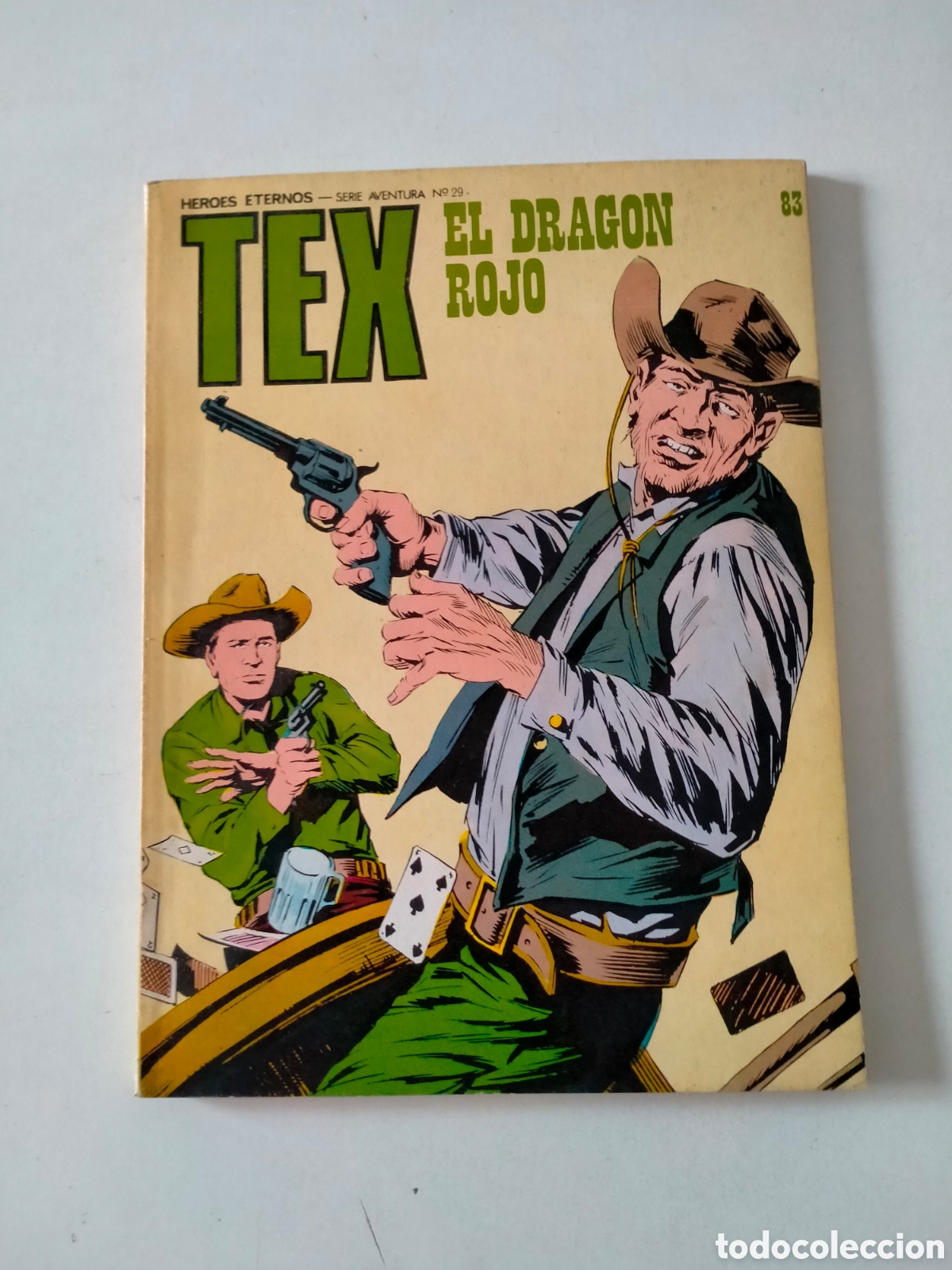 C&oacute;mics: TEX N&Uacute;MERO 83 BURU LAN EDICIONES A&Ntilde;O 1974