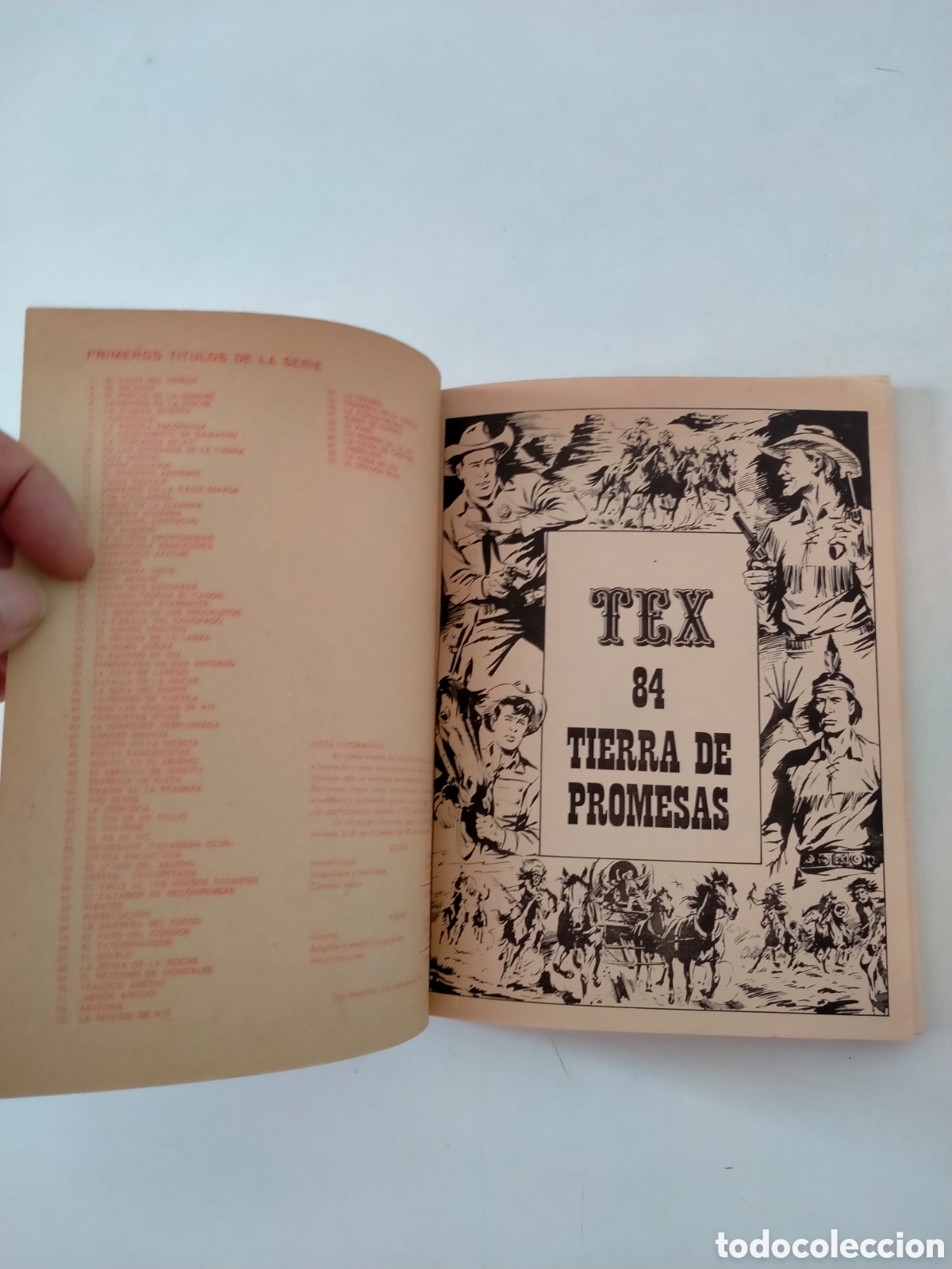 C&oacute;mics: TEX N&Uacute;MERO 84 BURU LAN EDICIONES A&Ntilde;O 1974 - Foto 4