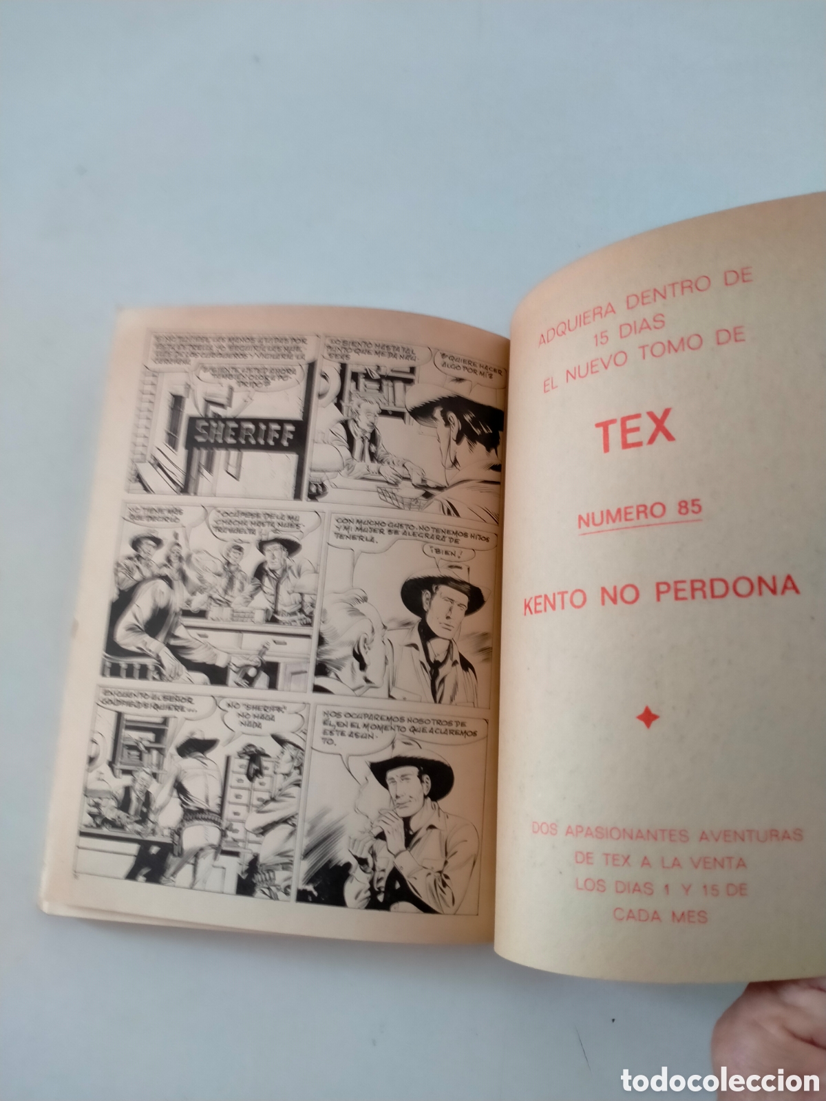 C&oacute;mics: TEX N&Uacute;MERO 84 BURU LAN EDICIONES A&Ntilde;O 1974 - Foto 10