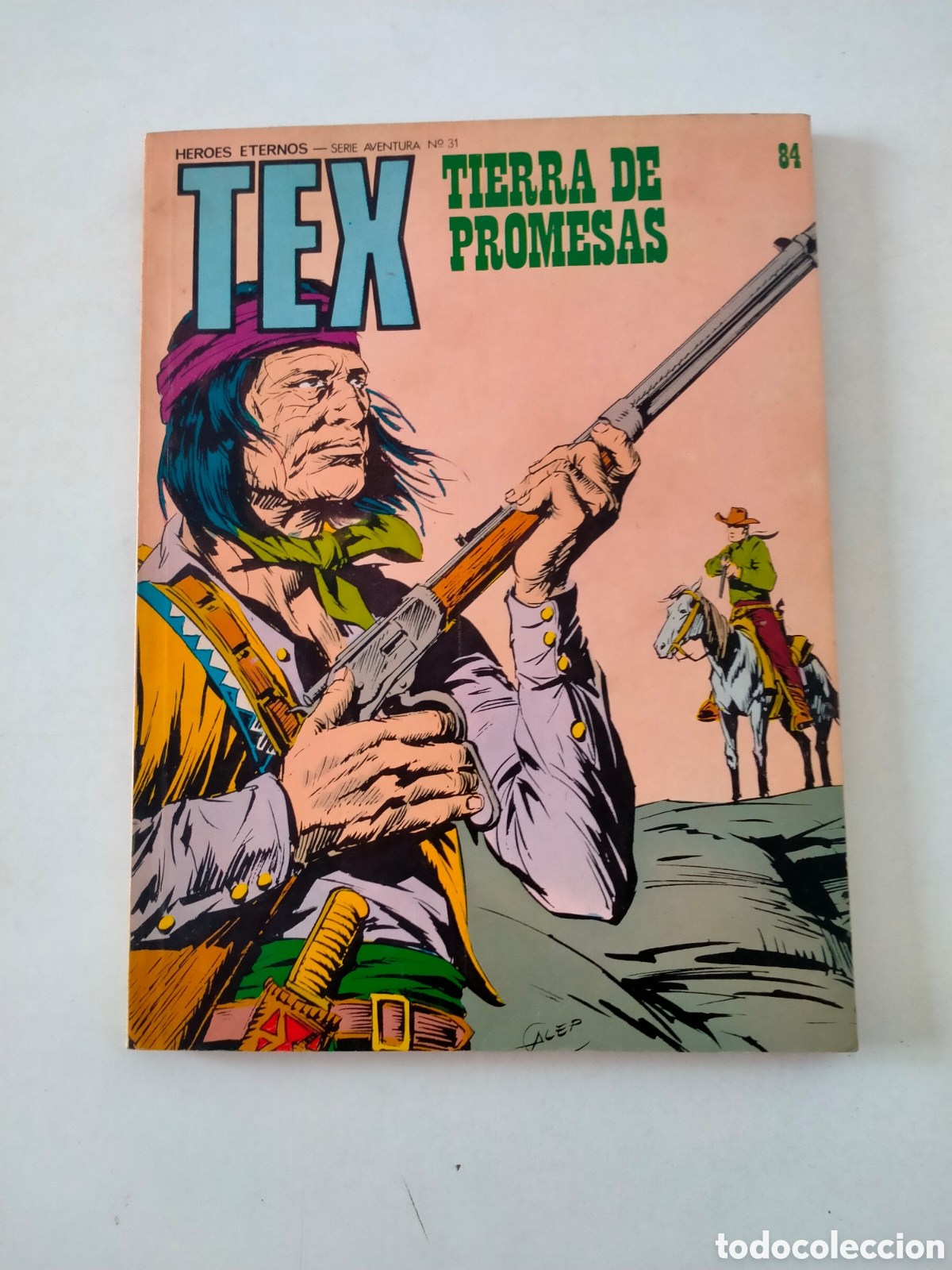 C&oacute;mics: TEX N&Uacute;MERO 84 BURU LAN EDICIONES A&Ntilde;O 1974 - Foto 1