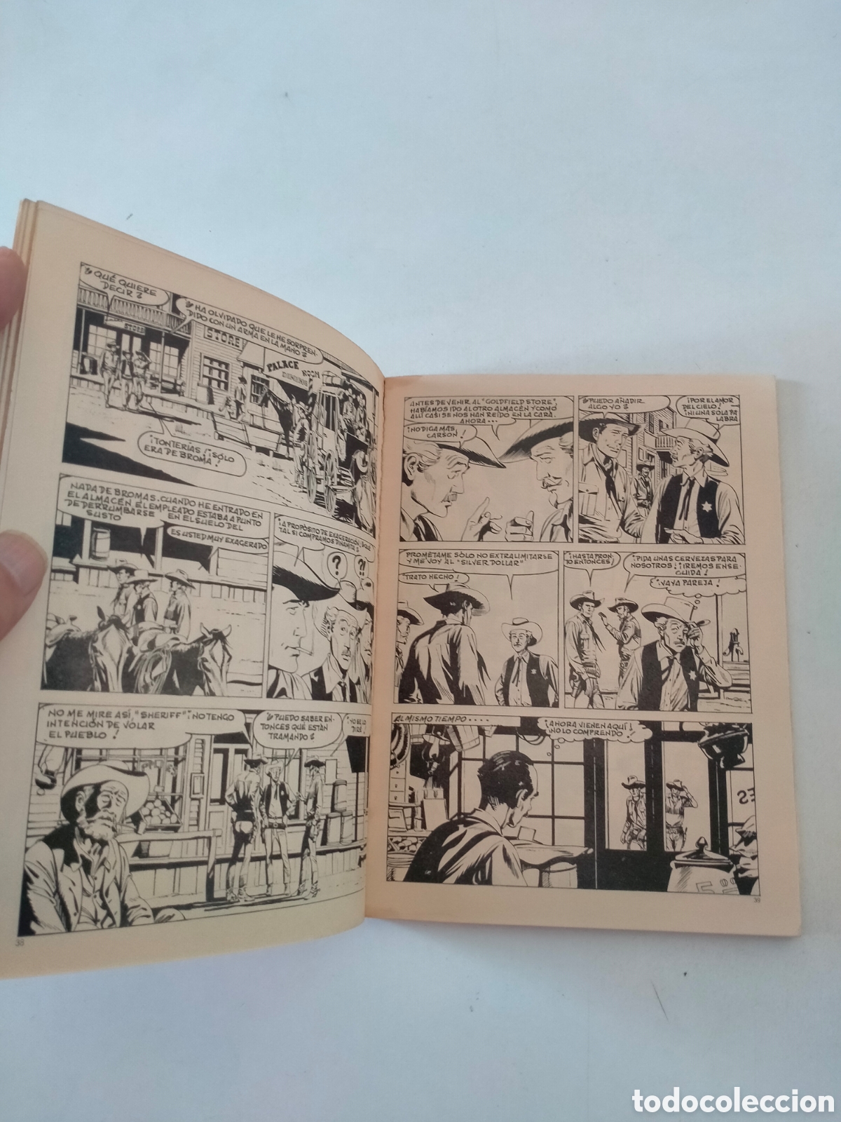 C&oacute;mics: TEX N&Uacute;MERO 85 BURU LAN EDICIONES A&Ntilde;O 1974 - Foto 8
