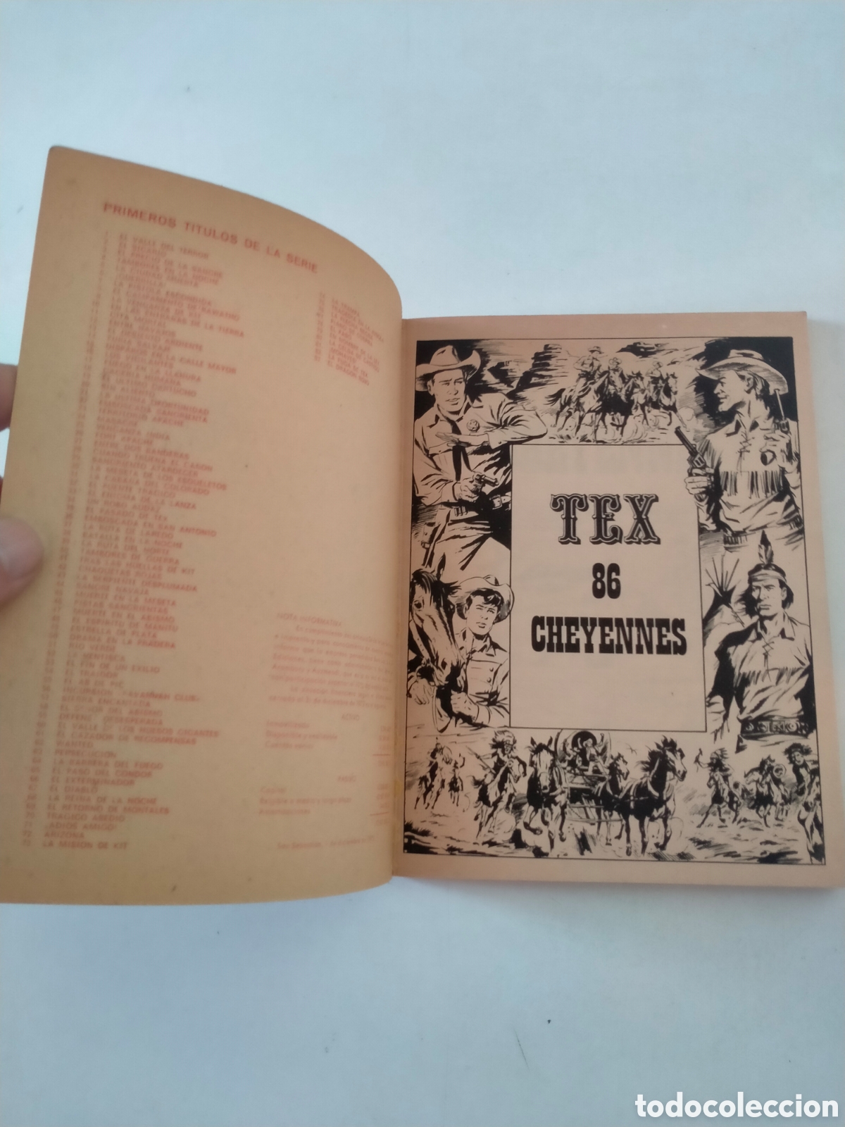 C&oacute;mics: TEX N&Uacute;MERO 86 BURU LAN EDICIONES A&Ntilde;O 1974 - Foto 4