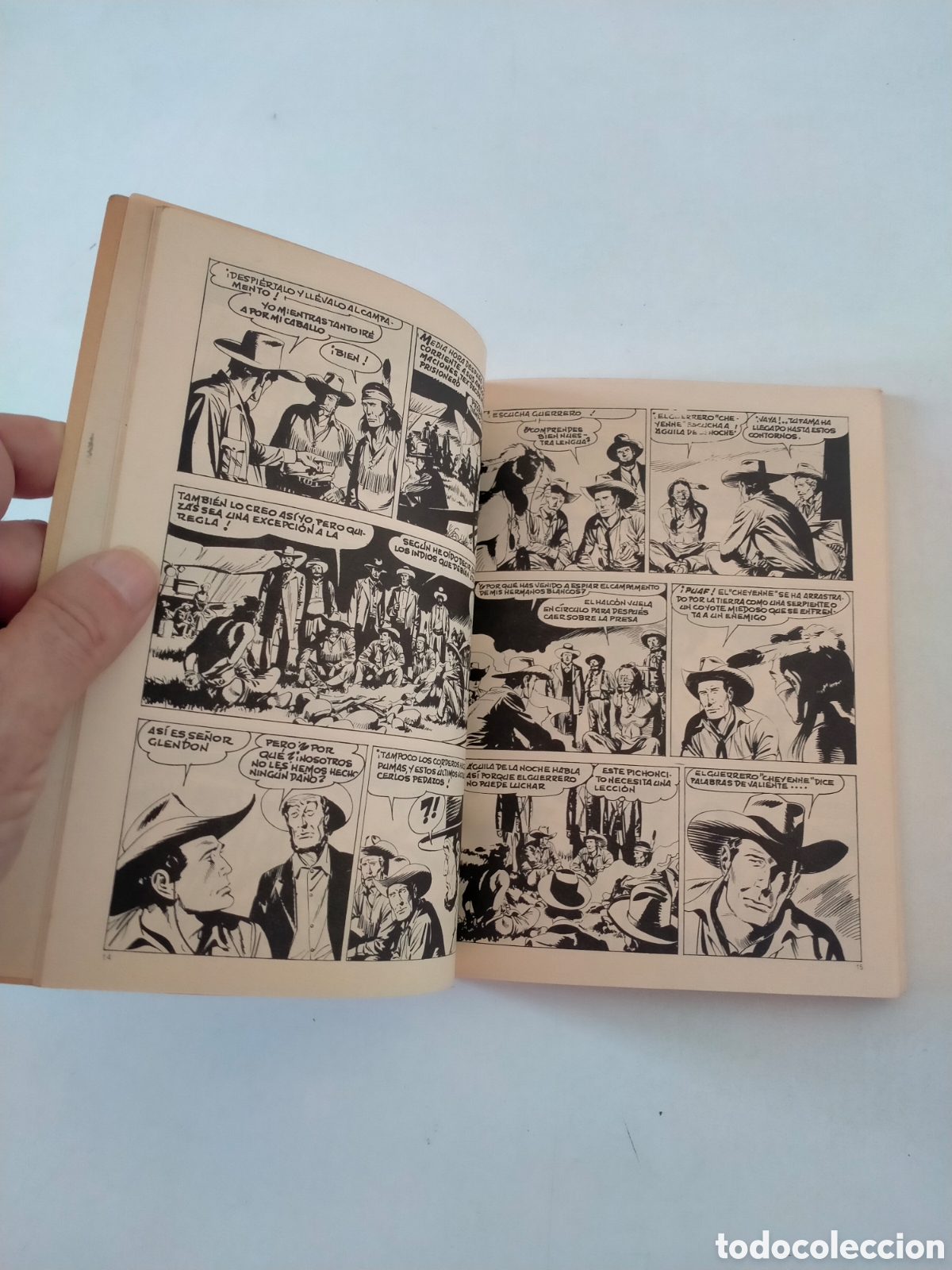 C&oacute;mics: TEX N&Uacute;MERO 86 BURU LAN EDICIONES A&Ntilde;O 1974 - Foto 6
