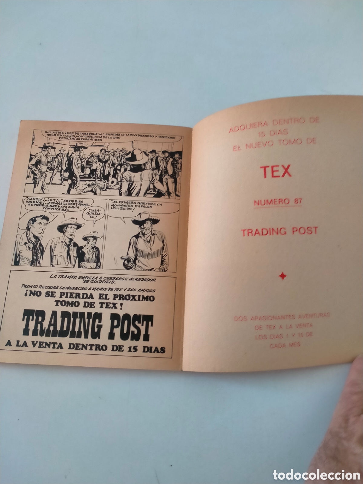 C&oacute;mics: TEX N&Uacute;MERO 86 BURU LAN EDICIONES A&Ntilde;O 1974 - Foto 10