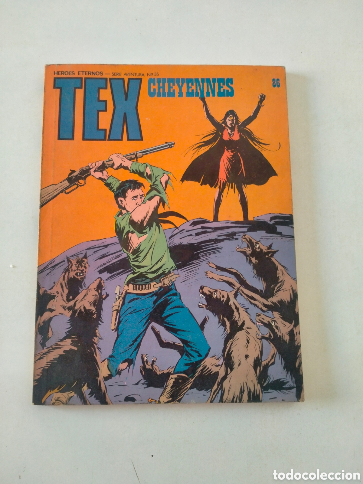 C&oacute;mics: TEX N&Uacute;MERO 86 BURU LAN EDICIONES A&Ntilde;O 1974 - Foto 1