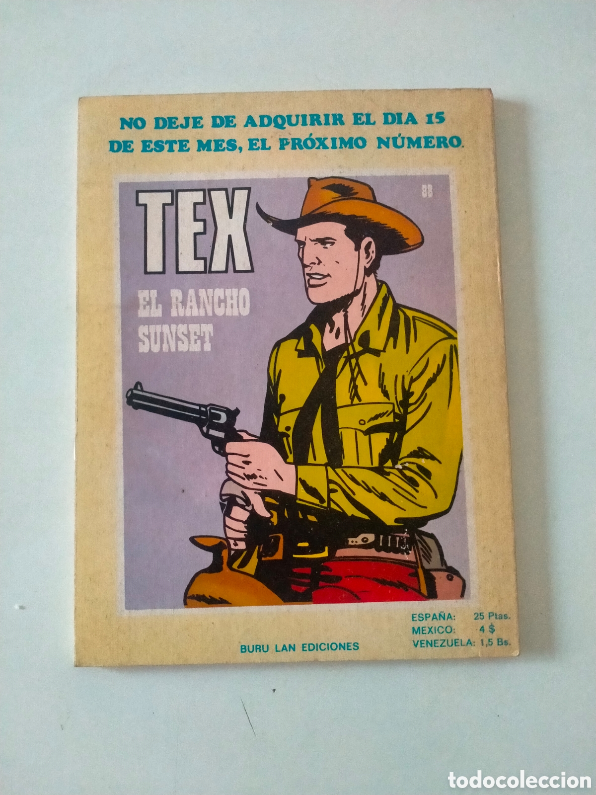 C&oacute;mics: TEX N&Uacute;MERO 87 BURU LAN EDICIONES - Foto 2