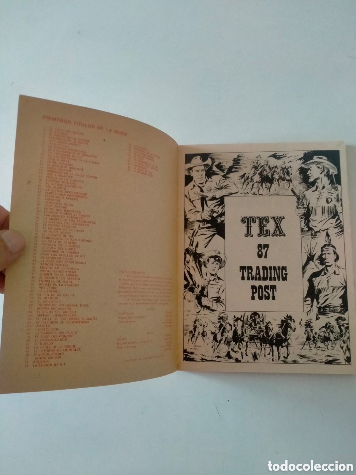 C&oacute;mics: TEX N&Uacute;MERO 87 BURU LAN EDICIONES - Foto 4