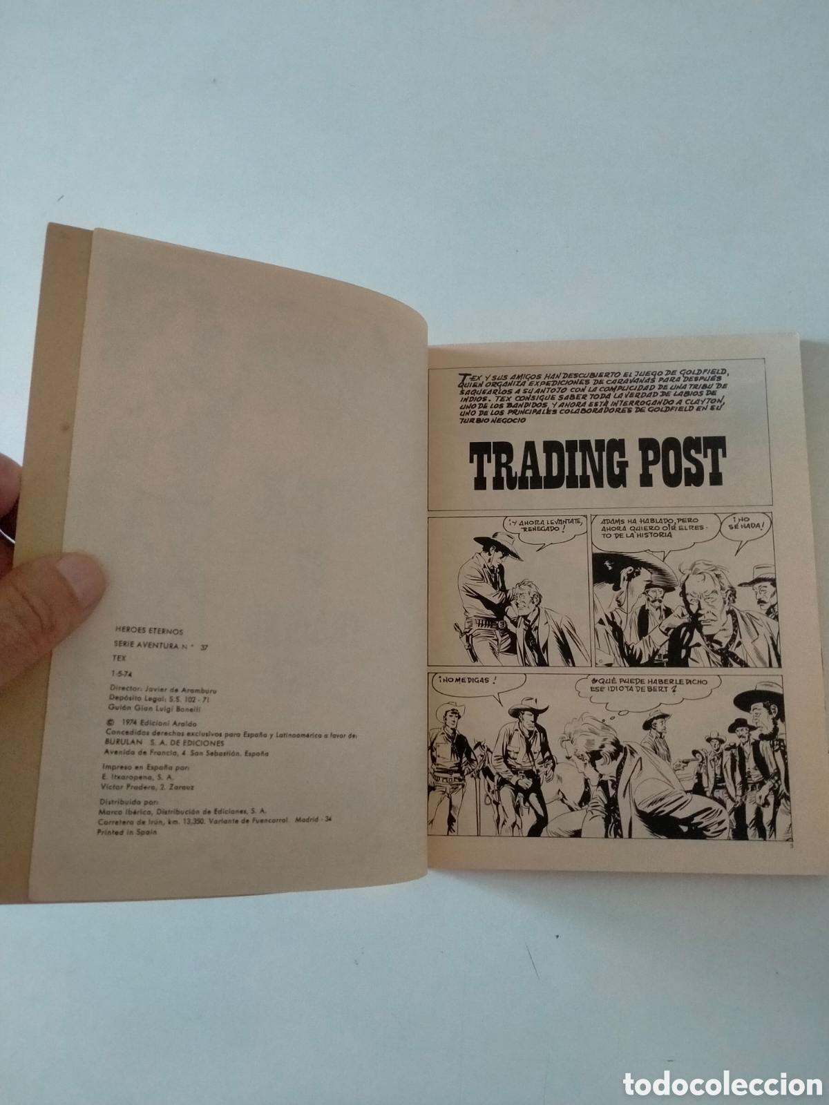 C&oacute;mics: TEX N&Uacute;MERO 87 BURU LAN EDICIONES - Foto 5