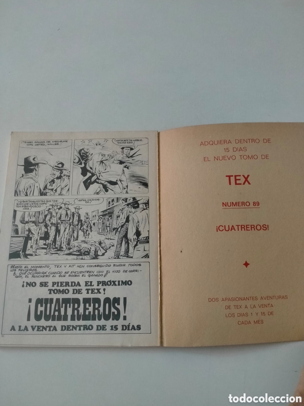 C&oacute;mics: TEX N&Uacute;MERO 88 BURU LAN EDICIONES A&Ntilde;O 1974 - Foto 9