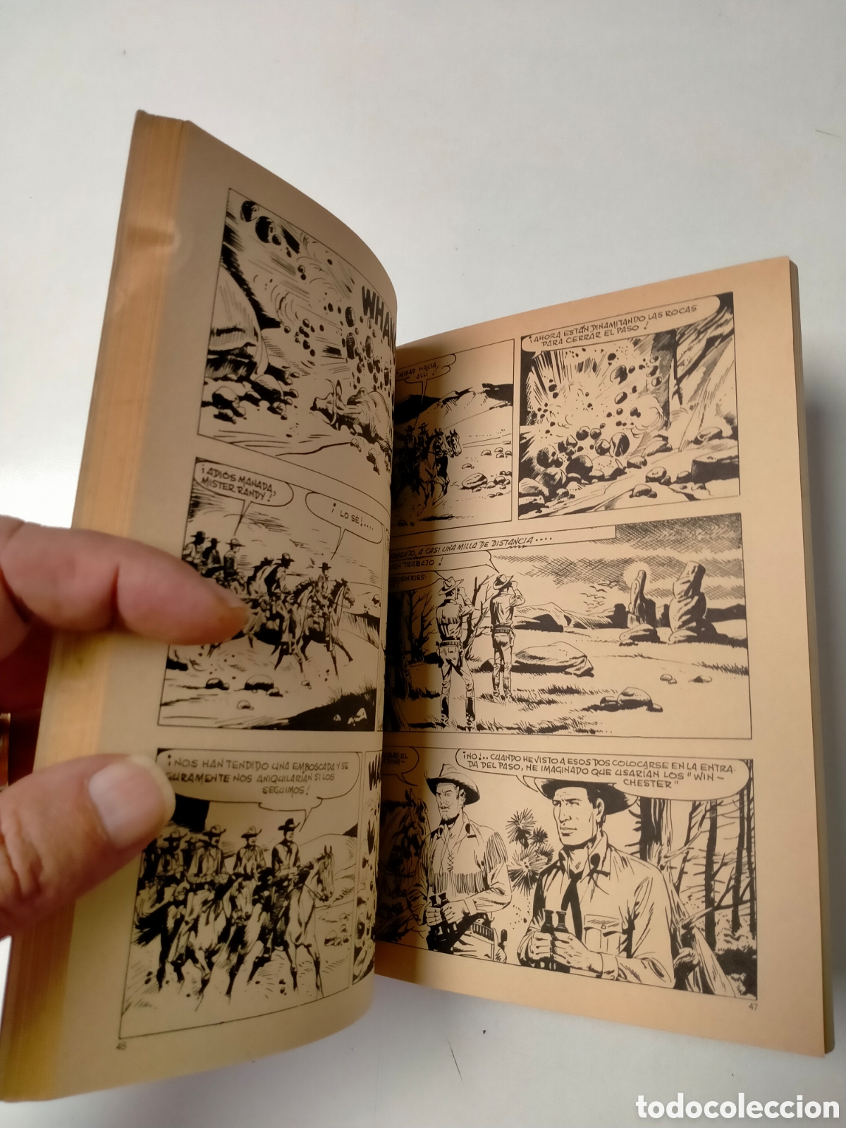 C&oacute;mics: TEX N&Uacute;MERO 89 BURU LAN EDICIONES A&Ntilde;O 1974 - Foto 8